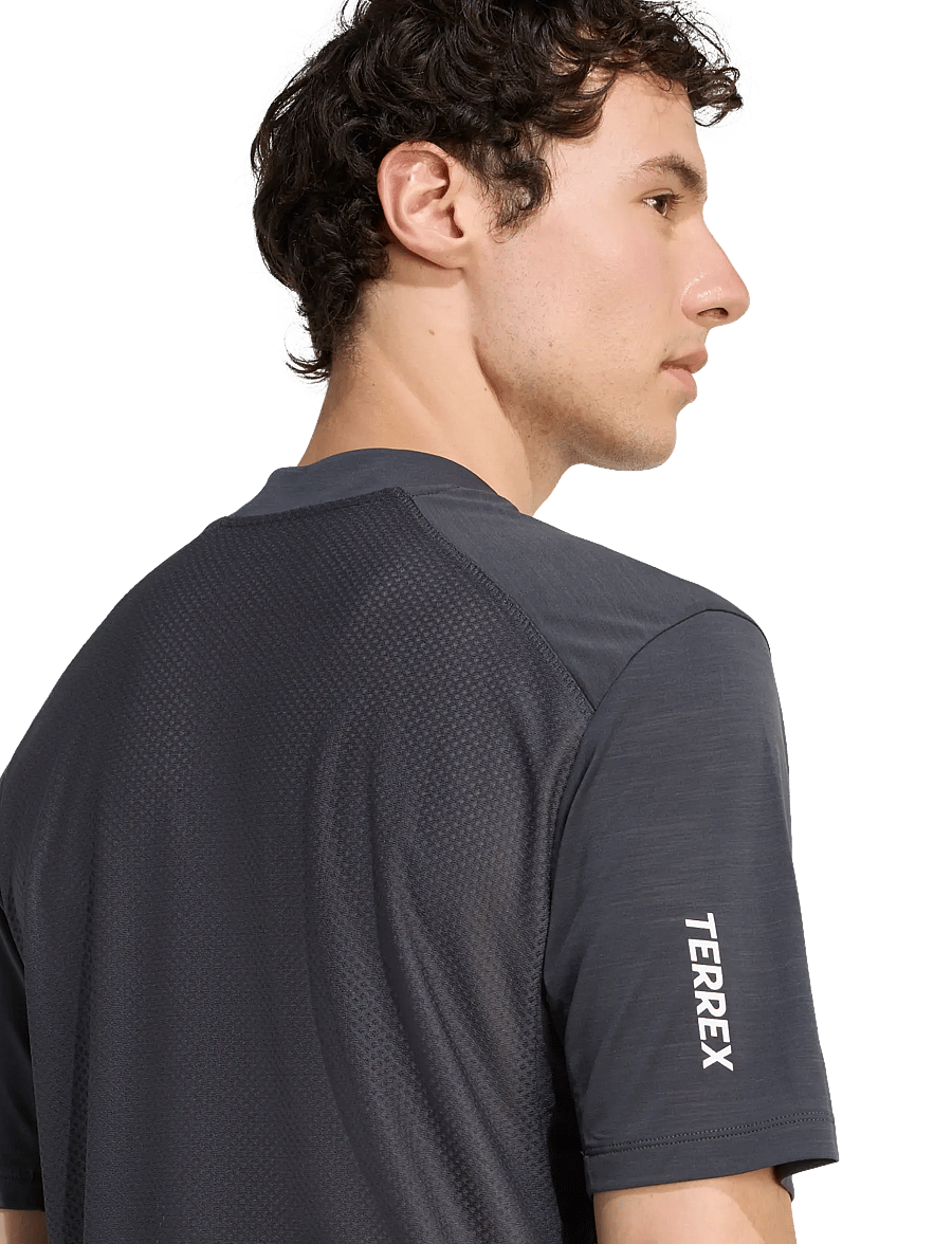 adidas Terrex - XPR TEE - oberteile & t-shirts - carbon - 3