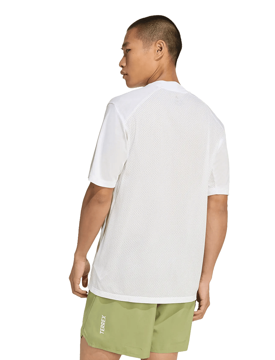 adidas Terrex - XPR TEE - oberteile & t-shirts - white - 4