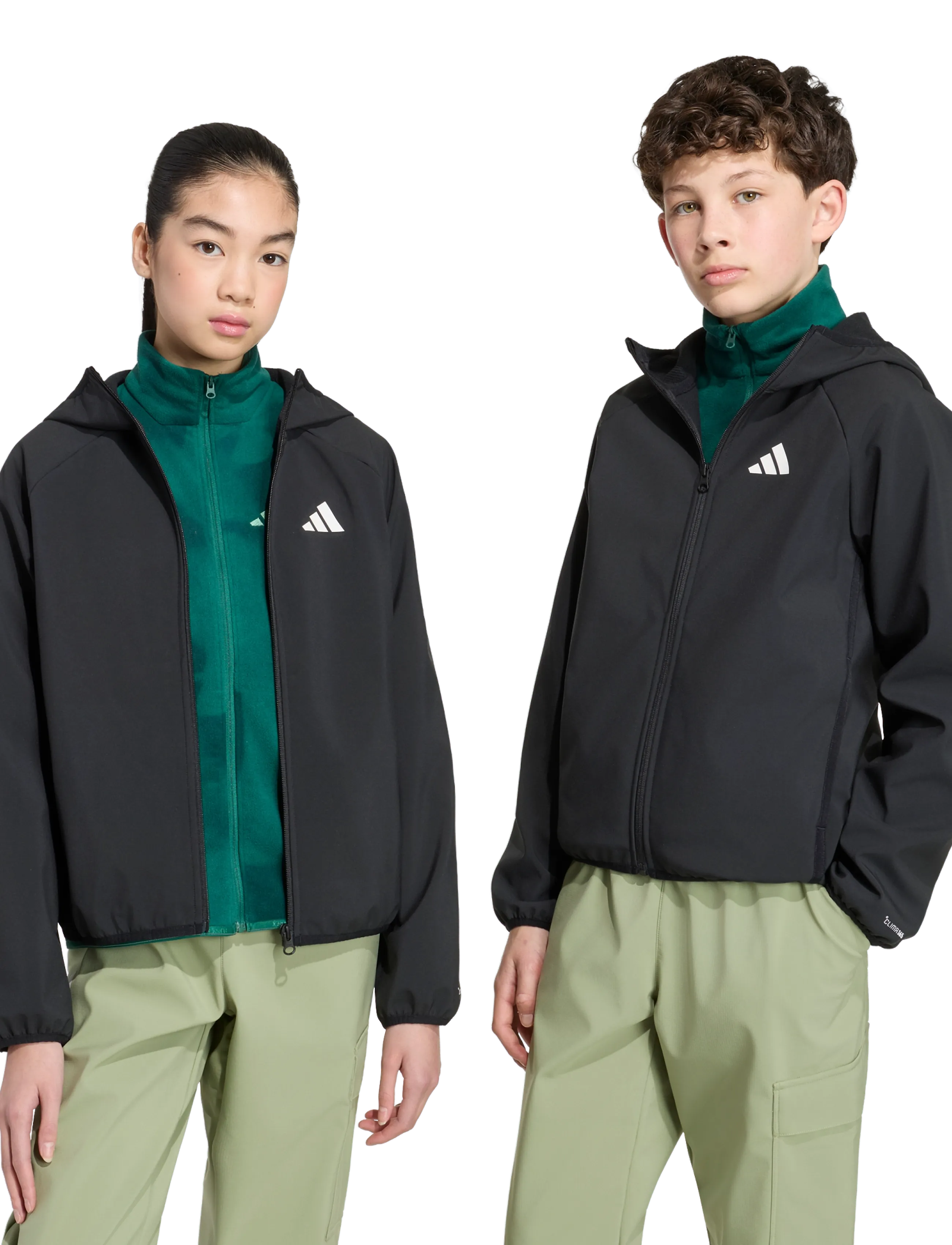 adidas Terrex - K MT SOSH JKT - fall jackets - black - 3