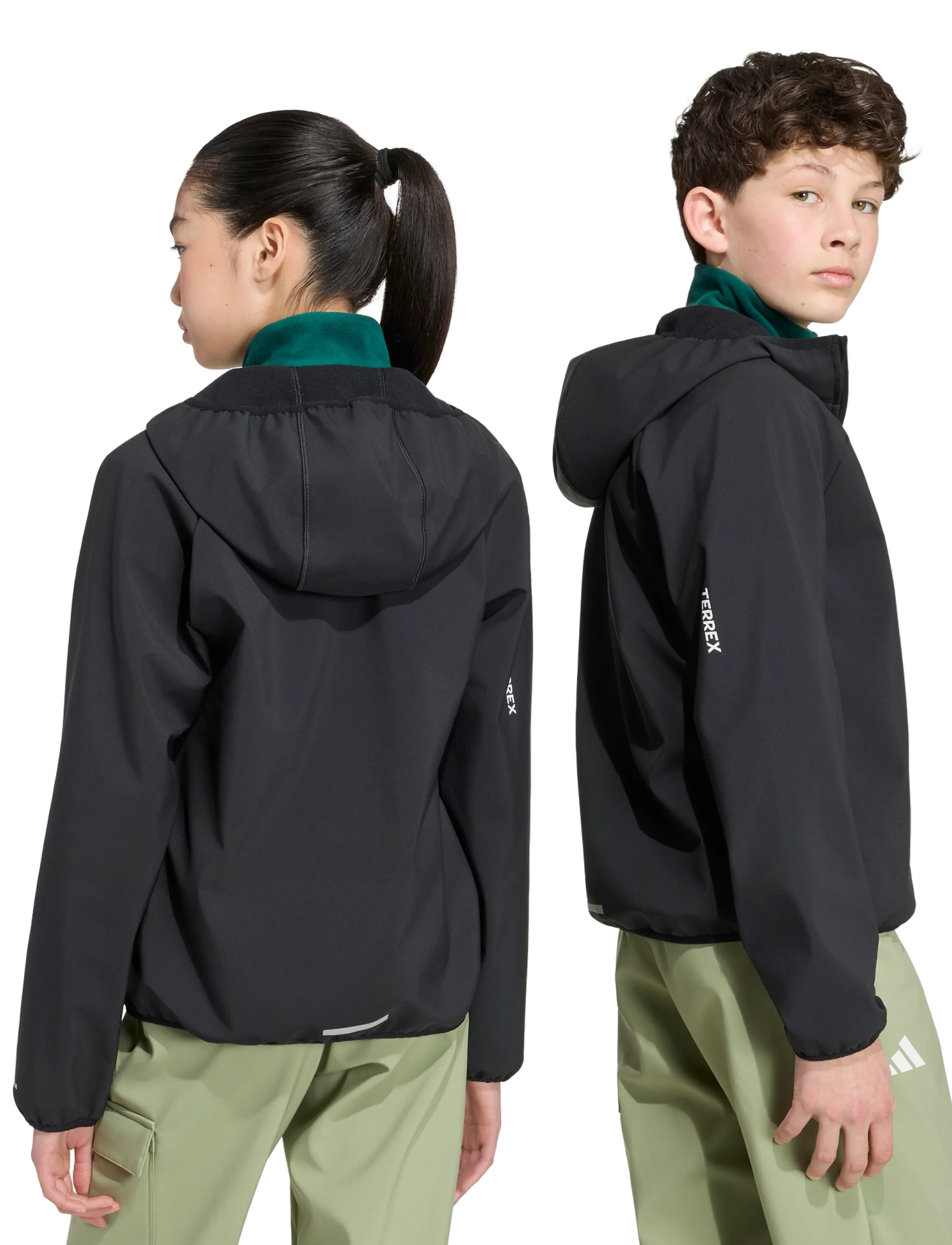 adidas Terrex - K MT SOSH JKT - fall jackets - black - 4