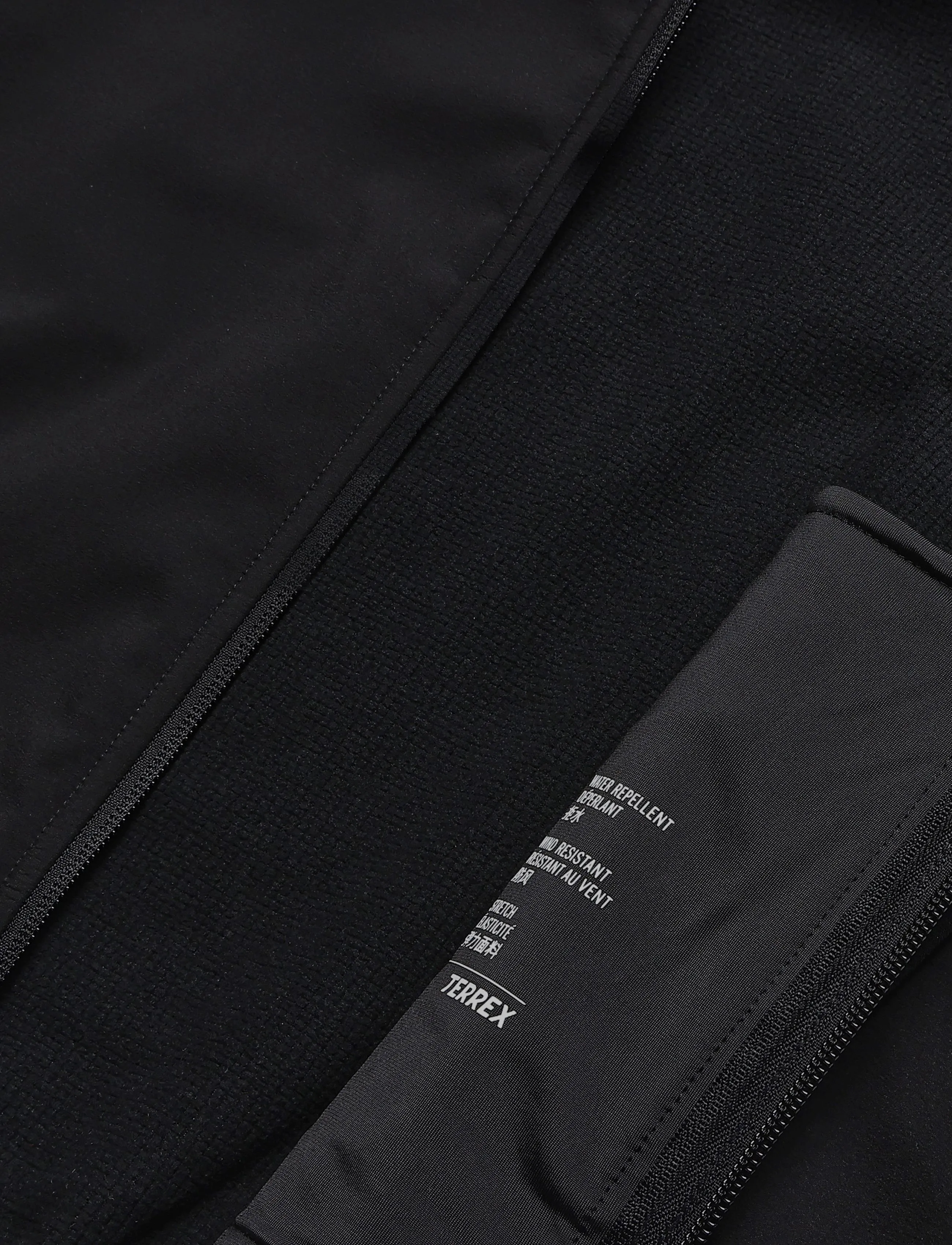adidas Terrex - K MT SOSH JKT - softshell-jacken - black - 4