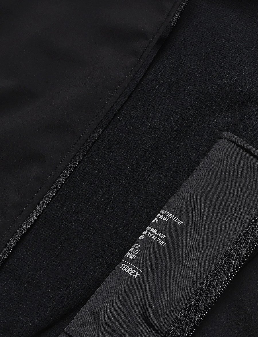 adidas Terrex - K MT SOSH JKT - softshell jackets - black - 4