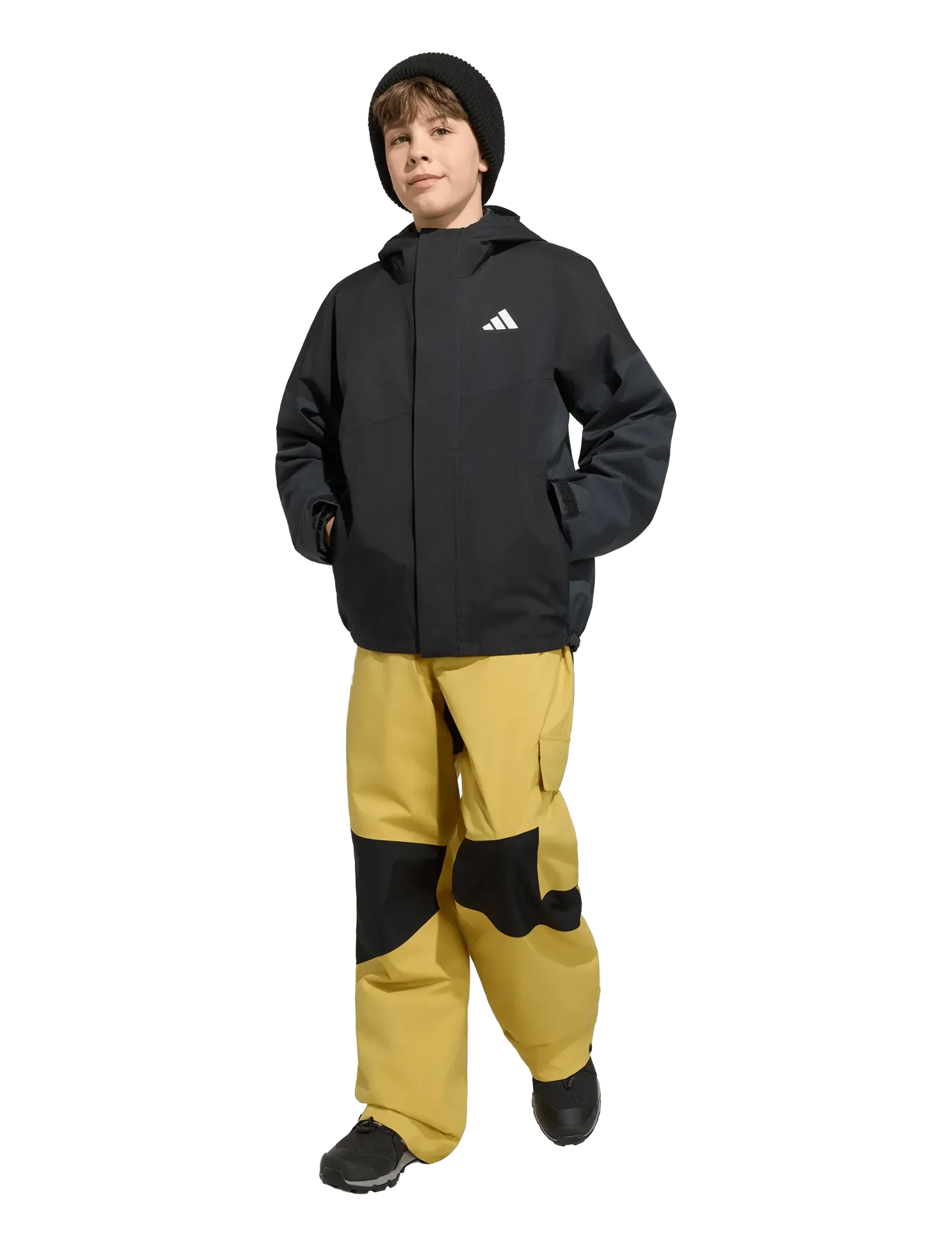 adidas Terrex - K MT 3in1 INS J - daunen- und steppjacken - black - 0
