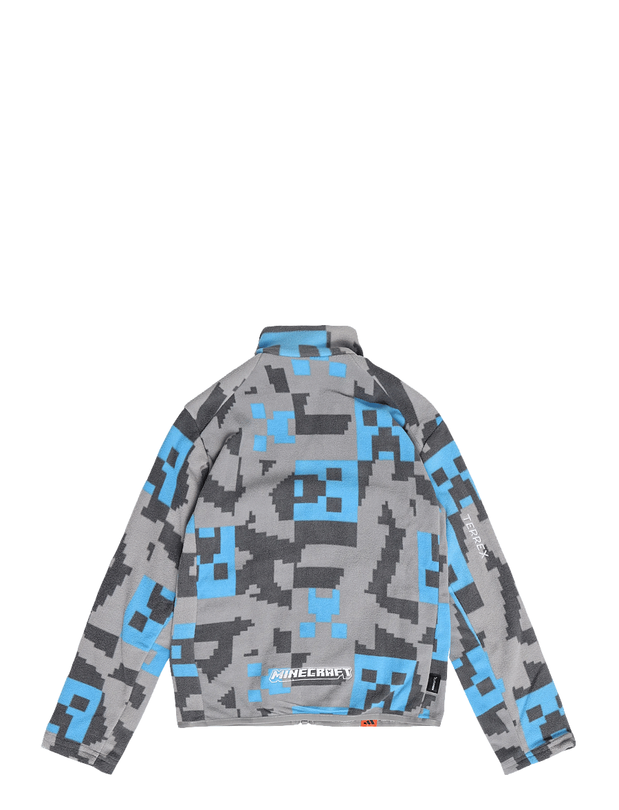 adidas Terrex - K MC MT FZ FLE - fliisjakid - mgsogr/grefiv/seblbu - 2