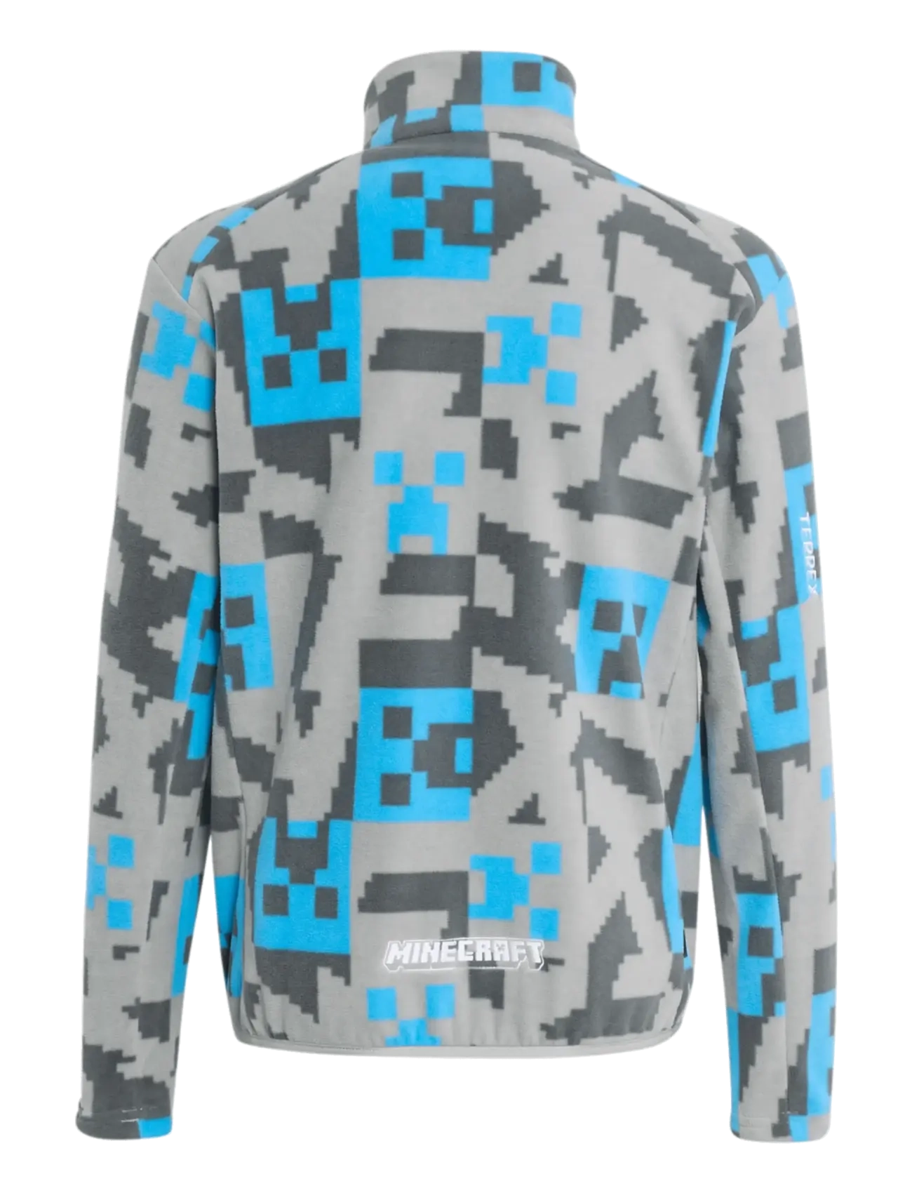 adidas Terrex - K MC MT FZ FLE - fleecejacken - mgsogr/grefiv/seblbu - 2