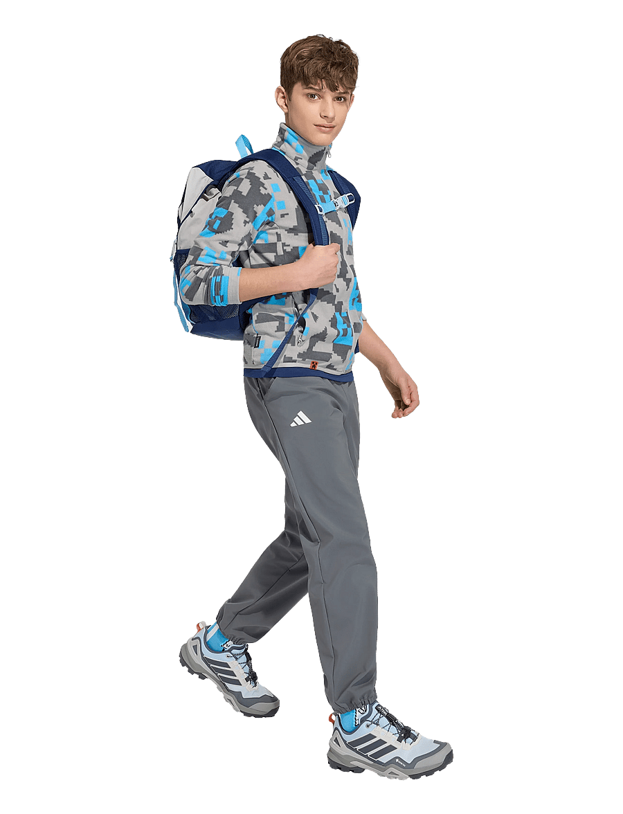 adidas Terrex - K MC MT FZ FLE - fleecejacken - mgsogr/grefiv/seblbu - 0