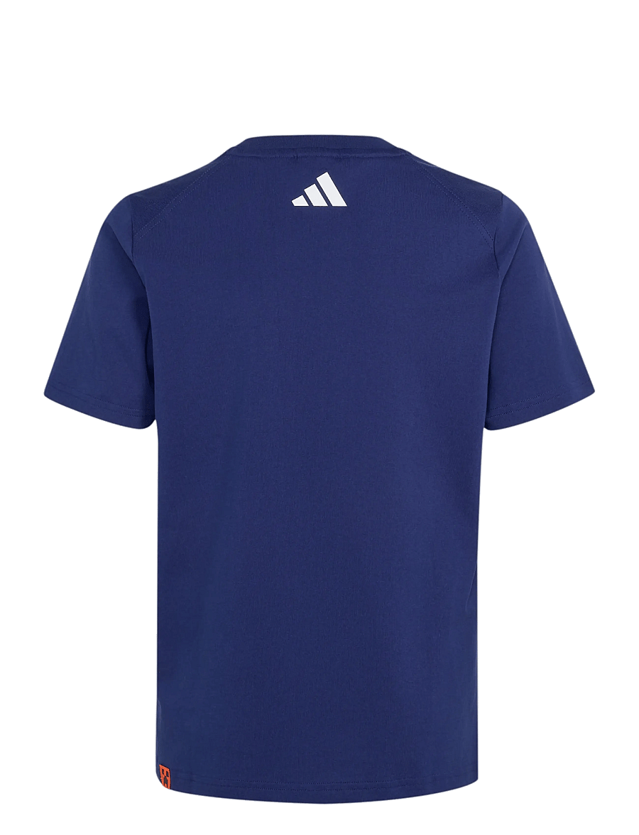 adidas Terrex - K MC MT TEE - Íþróttatoppar - dkblue - 2