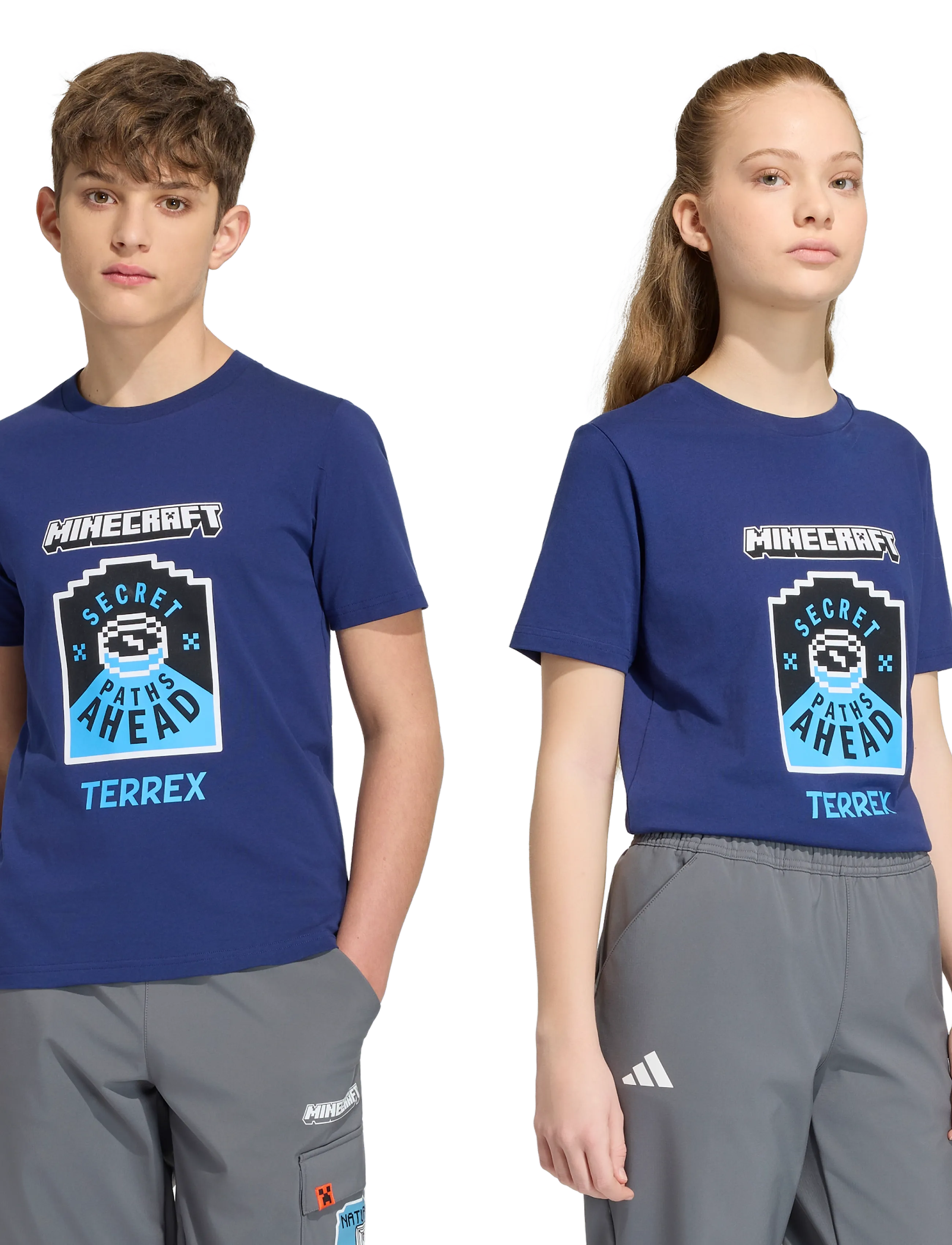 adidas Terrex - K  MC MT TEE - sporditopid - dkblue - 3