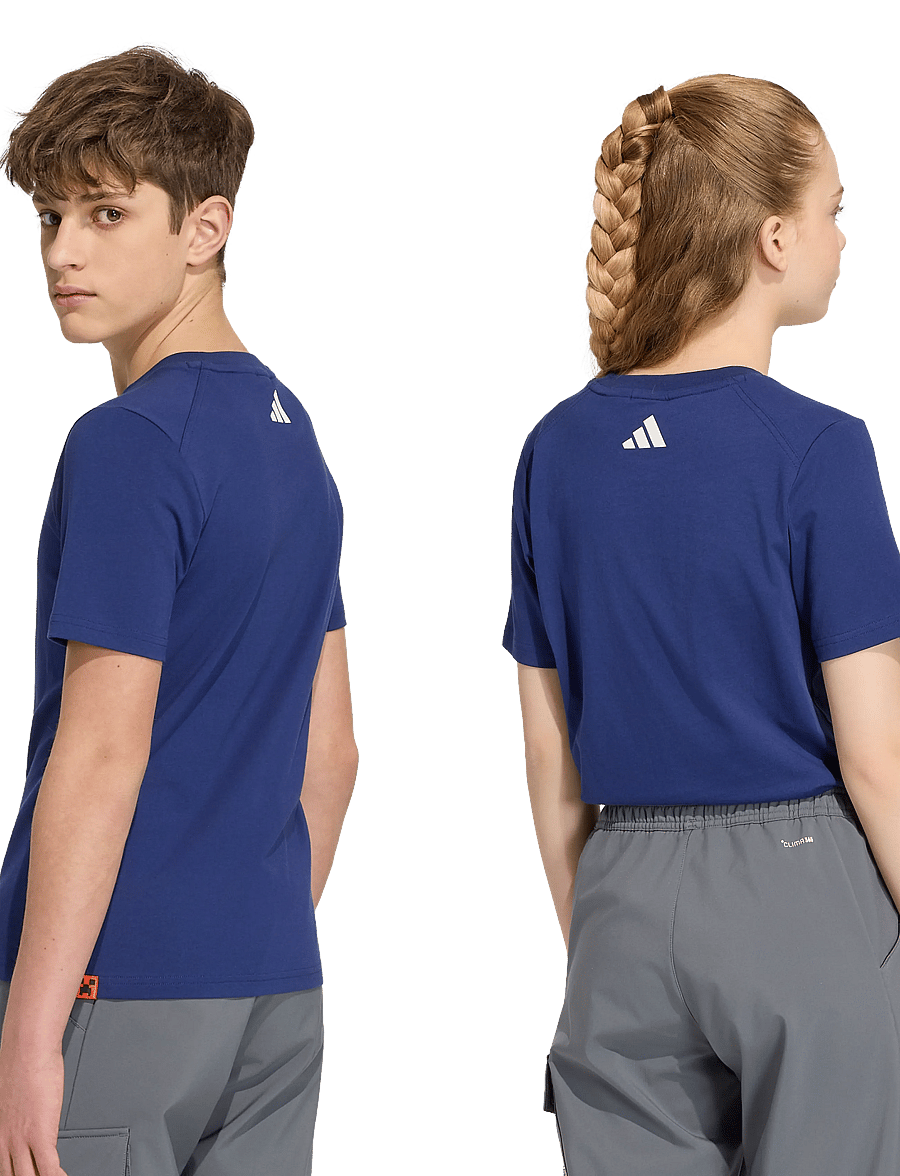 adidas Terrex - K MC MT TEE - Íþróttatoppar - dkblue - 4