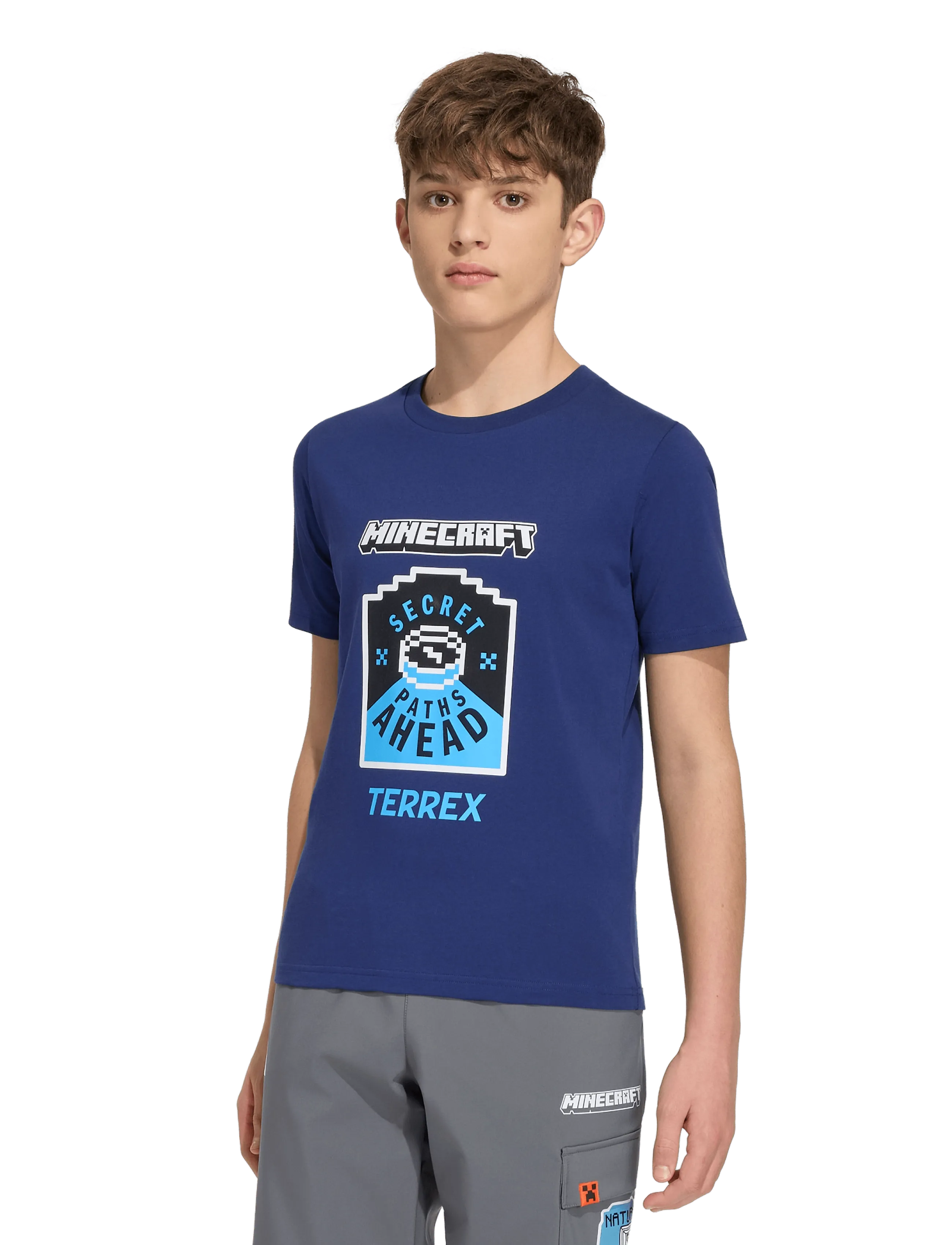 adidas Terrex - K  MC MT TEE - sporditopid - dkblue - 5