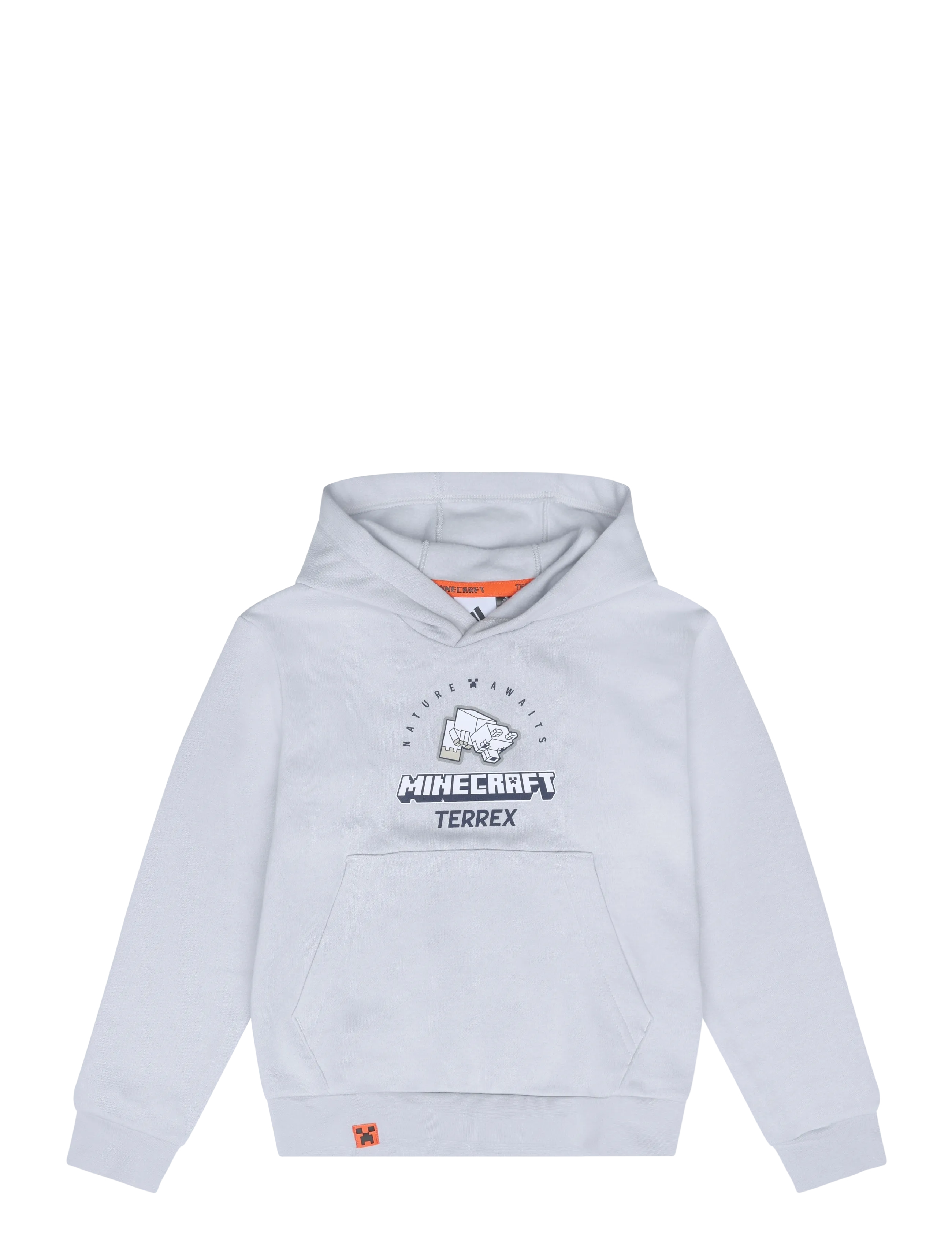 adidas Terrex K MC MT HOODIE - adidas - LGSOGR / grey