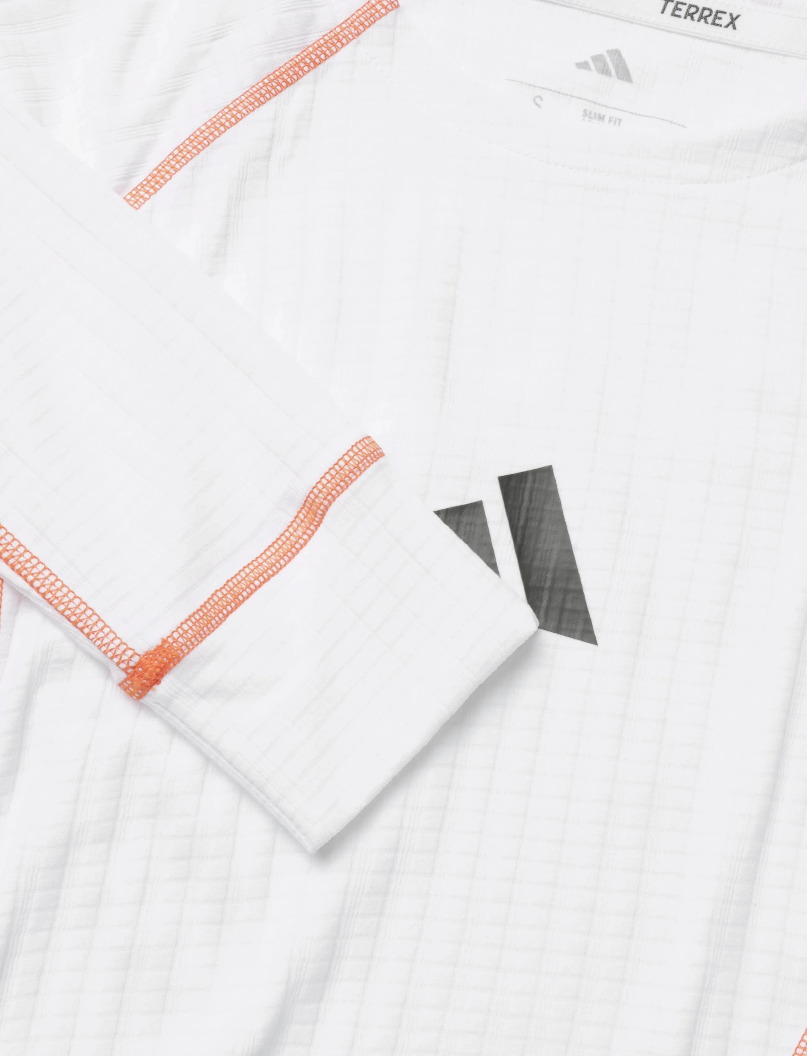 adidas Terrex - W XPR LS BASE - t-shirts - white/seimor - 2