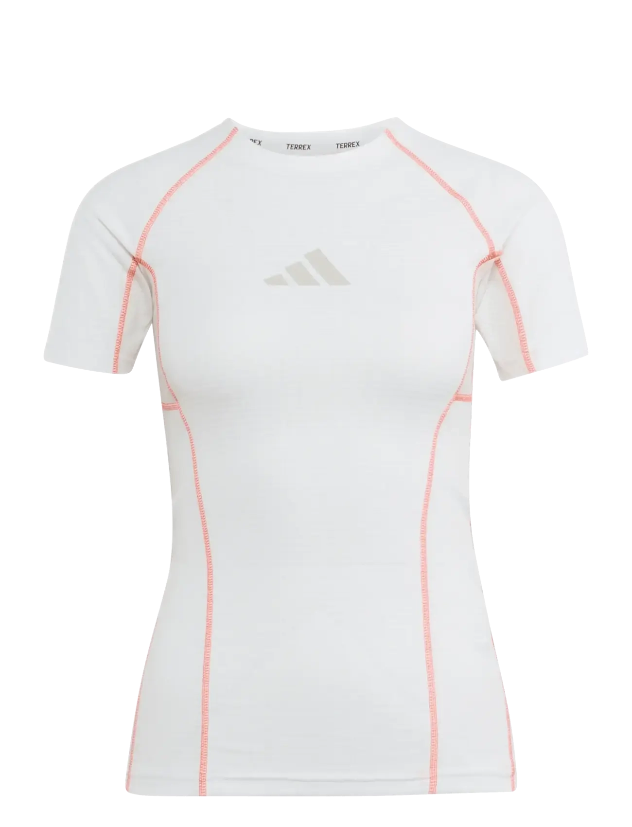 adidas Terrex W XPR SS BASE - Underställströjor - WHITE/SEIMOR / white
