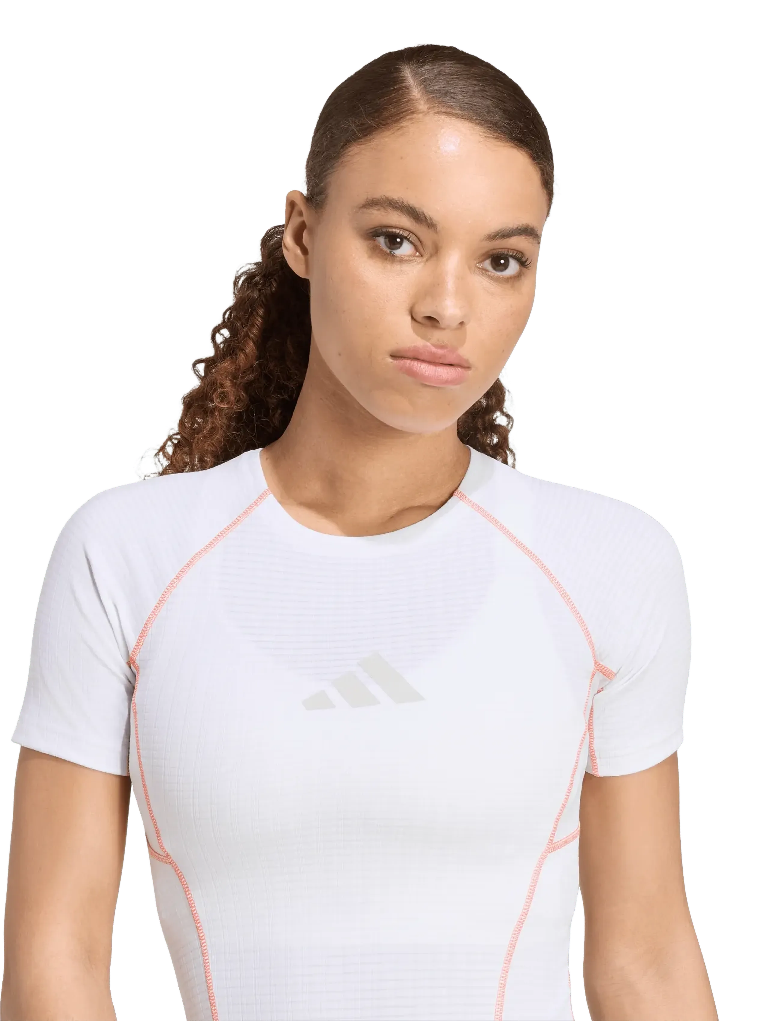 adidas Terrex - W XPR SS BASE - underställströjor - white/seimor - 3
