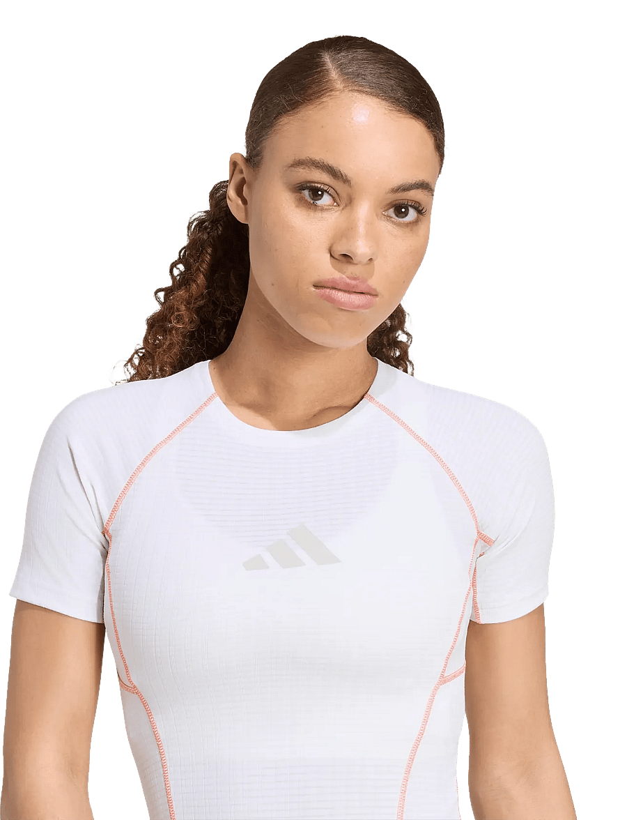 adidas Terrex - W XPR SS BASE - underställströjor - white/seimor - 3
