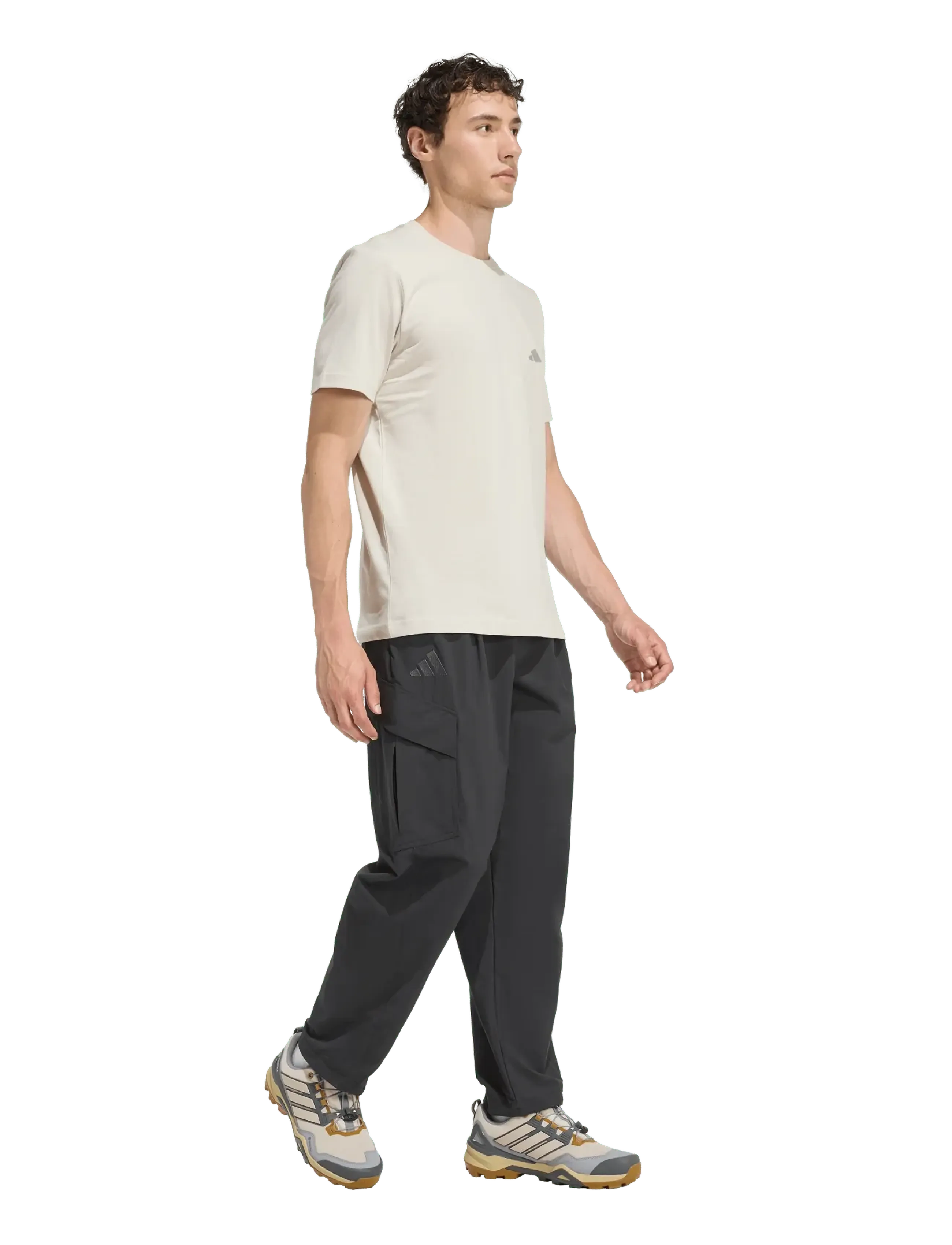 adidas Terrex Cargo Pants, L, Black, Sport Pants > Sport Outdoor Pants, Herre