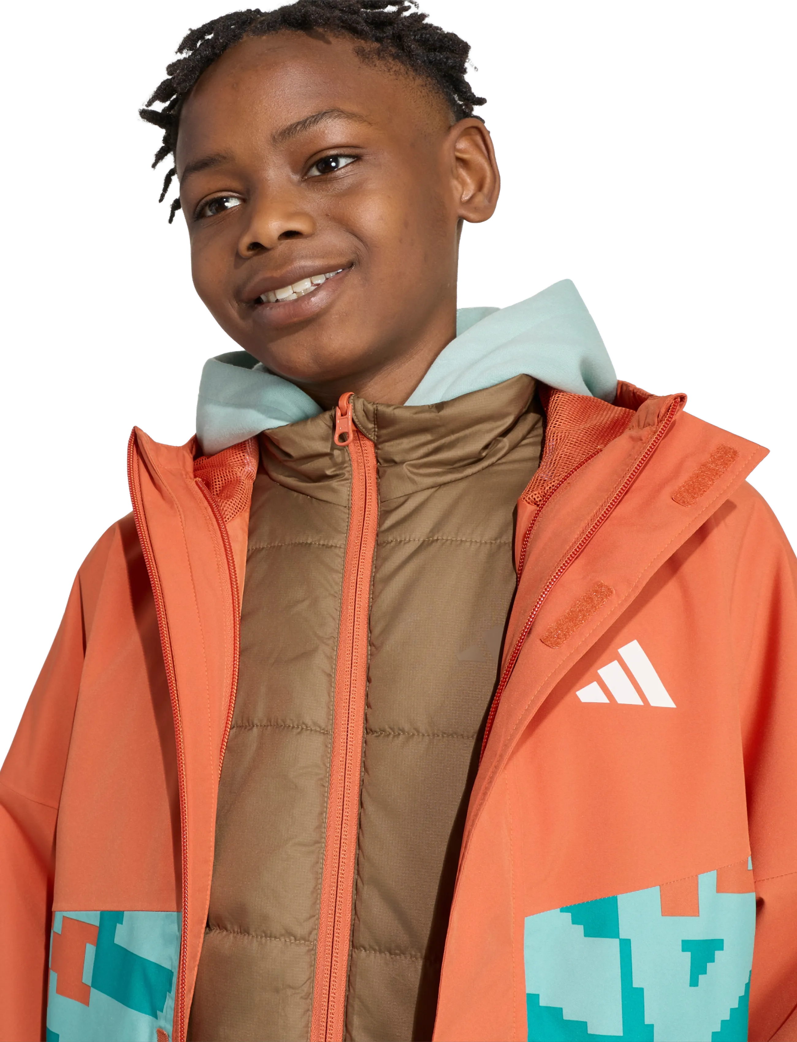adidas Terrex - K MC 3in1 INS J - suusajoped - foxora/multco - 5