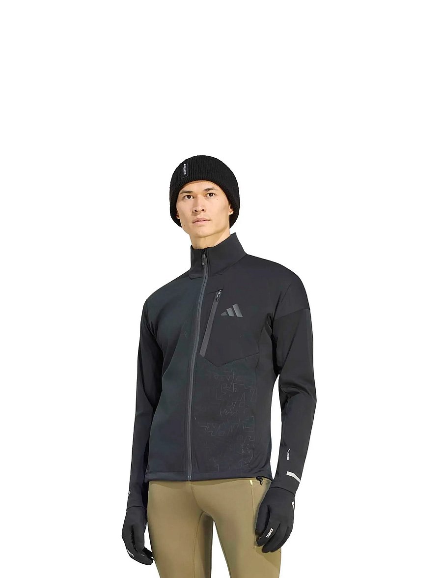 adidas Terrex - XPR SOFTSH JKT - friluftsjackor - black - 0