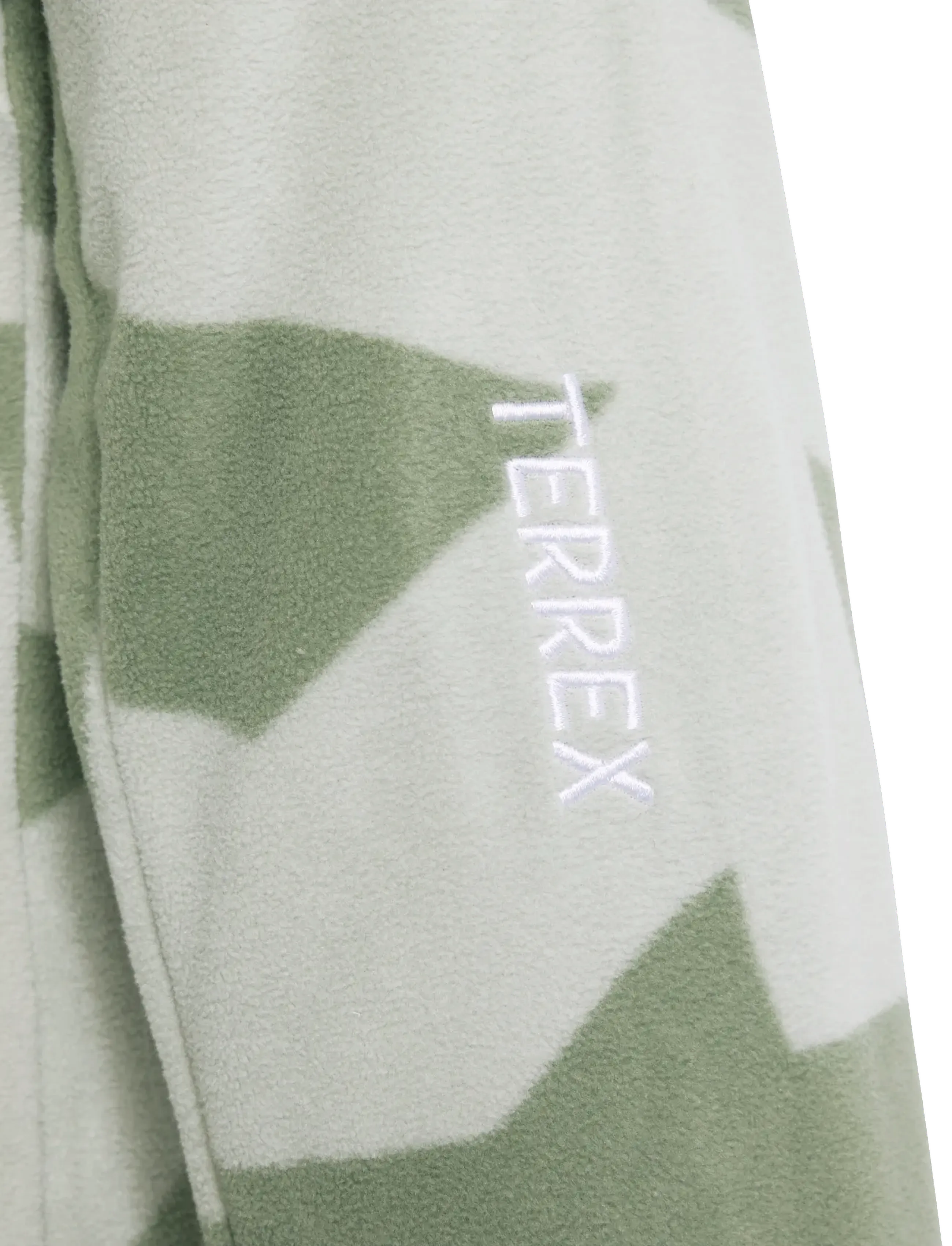 adidas Terrex - K MT AOP FL JKT - fleece-jakke - halgrn/tengrn - 4