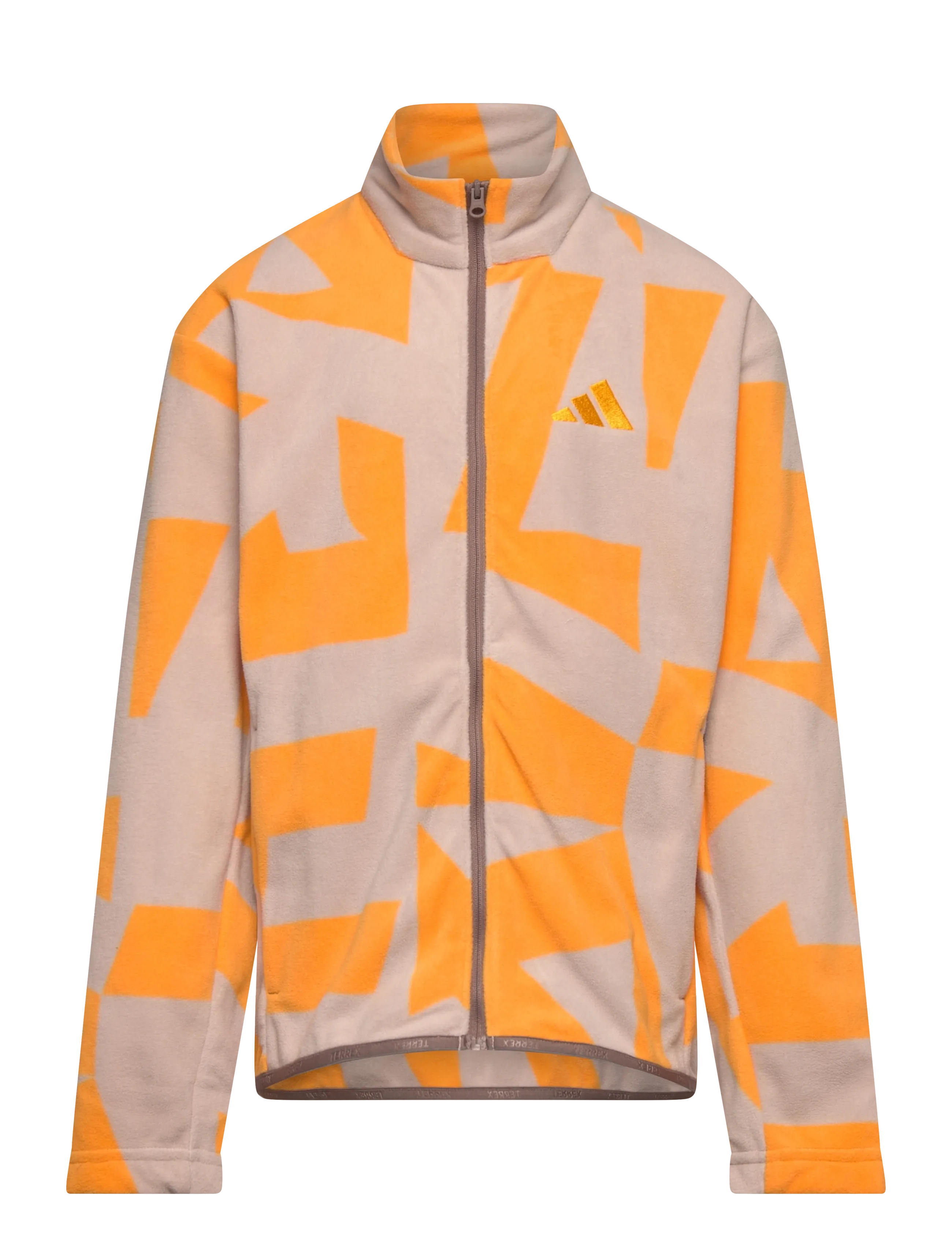 adidas Terrex K MT AOP FL JKT - Fleeceklær - WONTAU/PUTA / orange