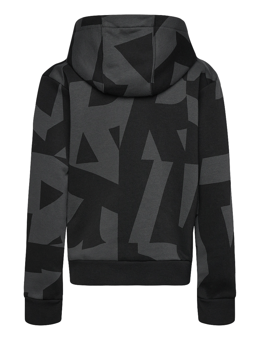 adidas Terrex - K MT AOP LOG HD - kapuzenpullover - carbon/black - 1