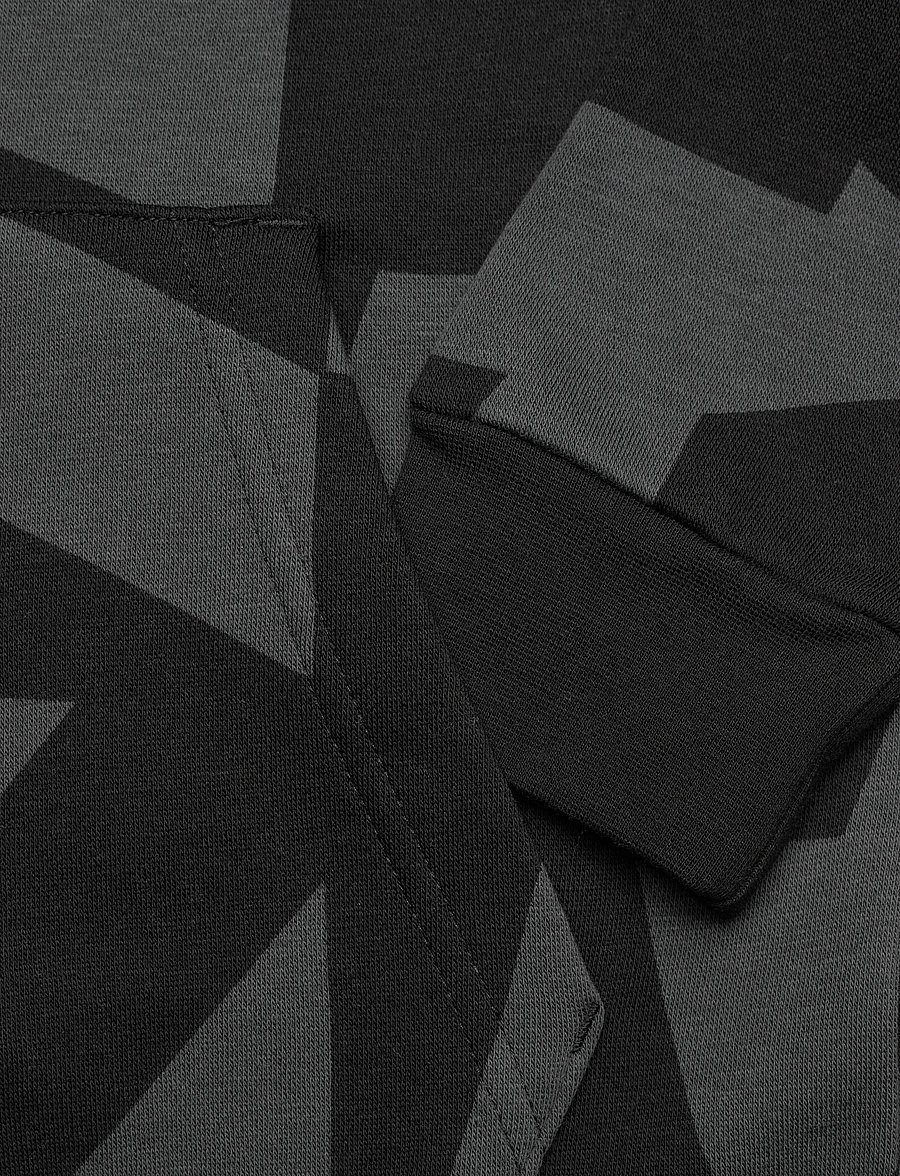 adidas Terrex - K MT AOP LOG HD - kapuzenpullover - carbon/black - 3