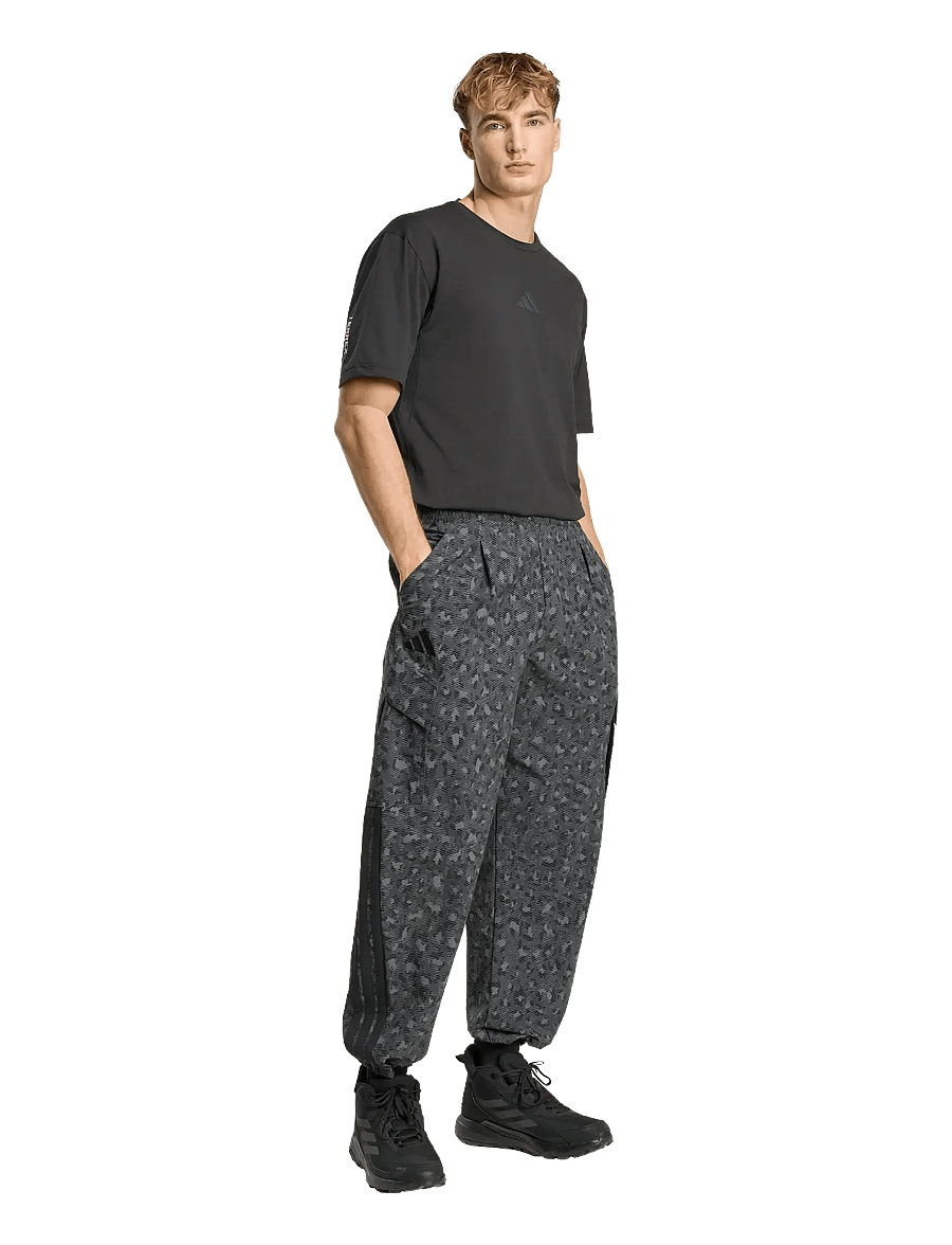 adidas Terrex - CARGO PANTS AOP - vabaõhupüksid - gresix/carbon/black - 0
