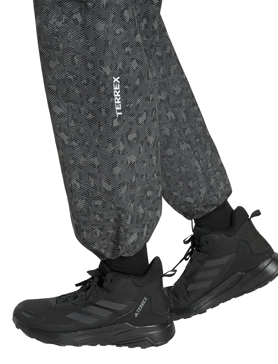 adidas Terrex - CARGO PANTS AOP - vabaõhupüksid - gresix/carbon/black - 4