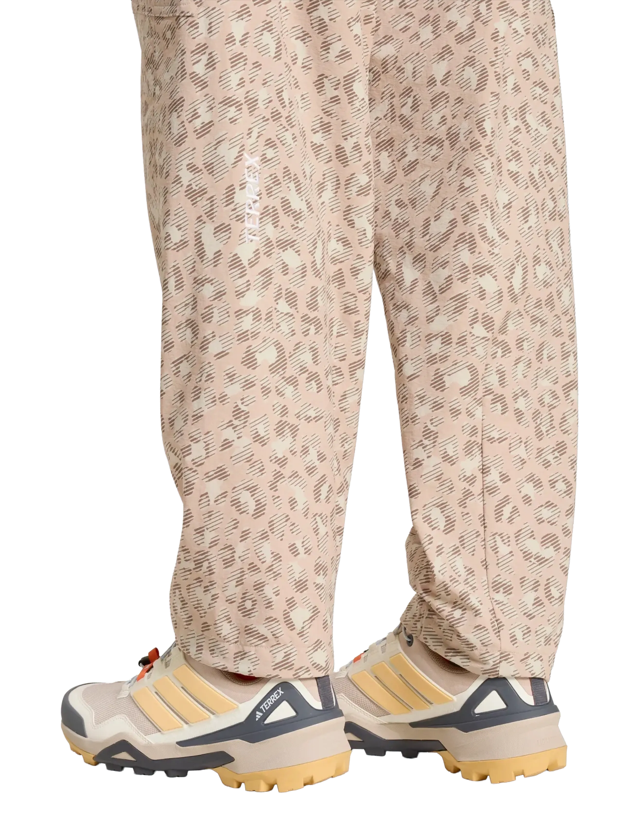 adidas Terrex - W CARGO PTS AOP - wonalu/wontau/trabrn - 4