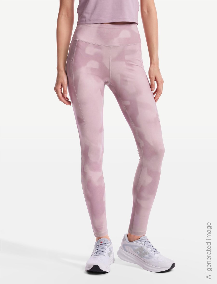 adidas Terrex - W MT TIGHTS AOP - treenitrikoot - magmau/dualil - 3