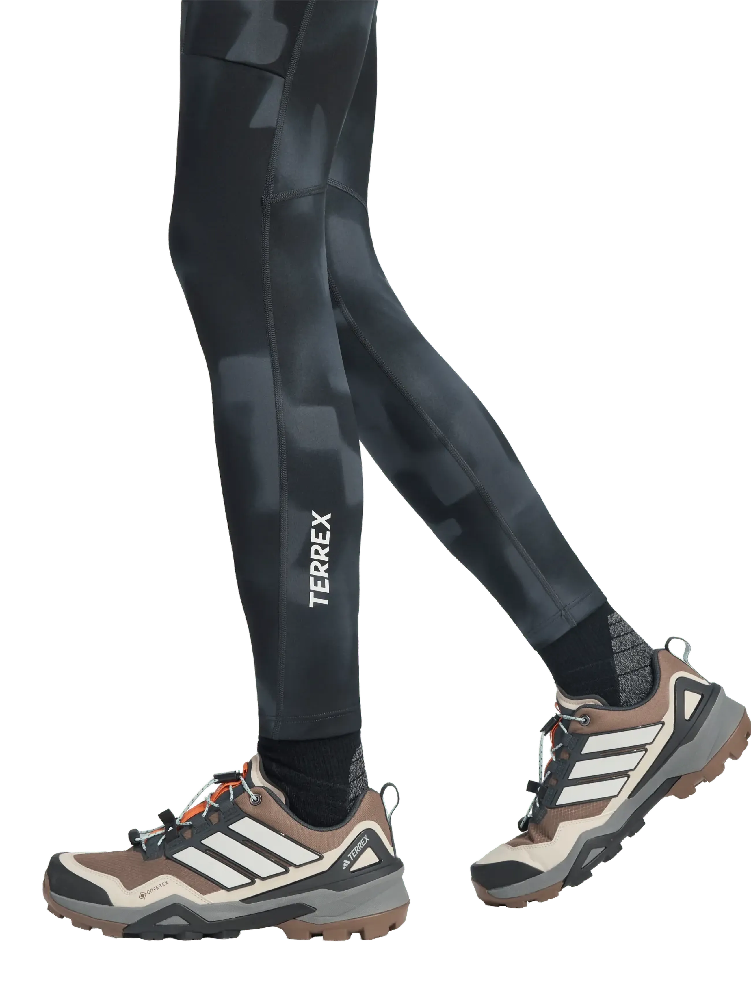adidas Terrex - W MT TIGHTS AOP - tights - black/carbon - 2