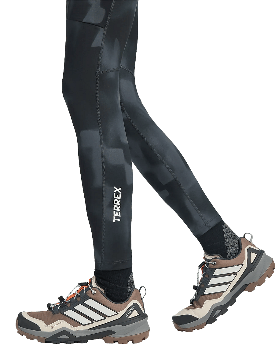 adidas Terrex - W MT TIGHTS AOP - tights - black/carbon - 2