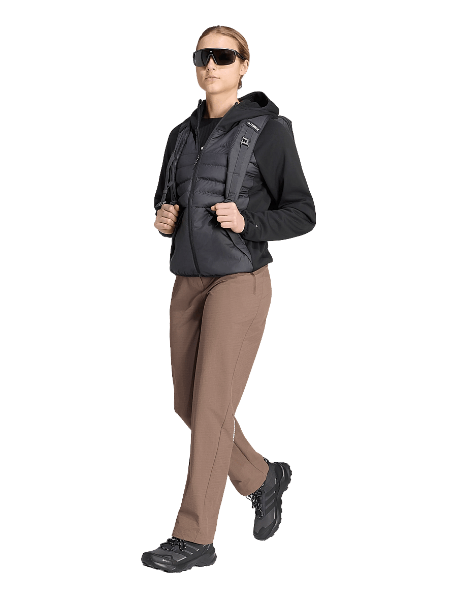 adidas Terrex - W MULTI HYB JKT - friluftsjakker - black/black - 0