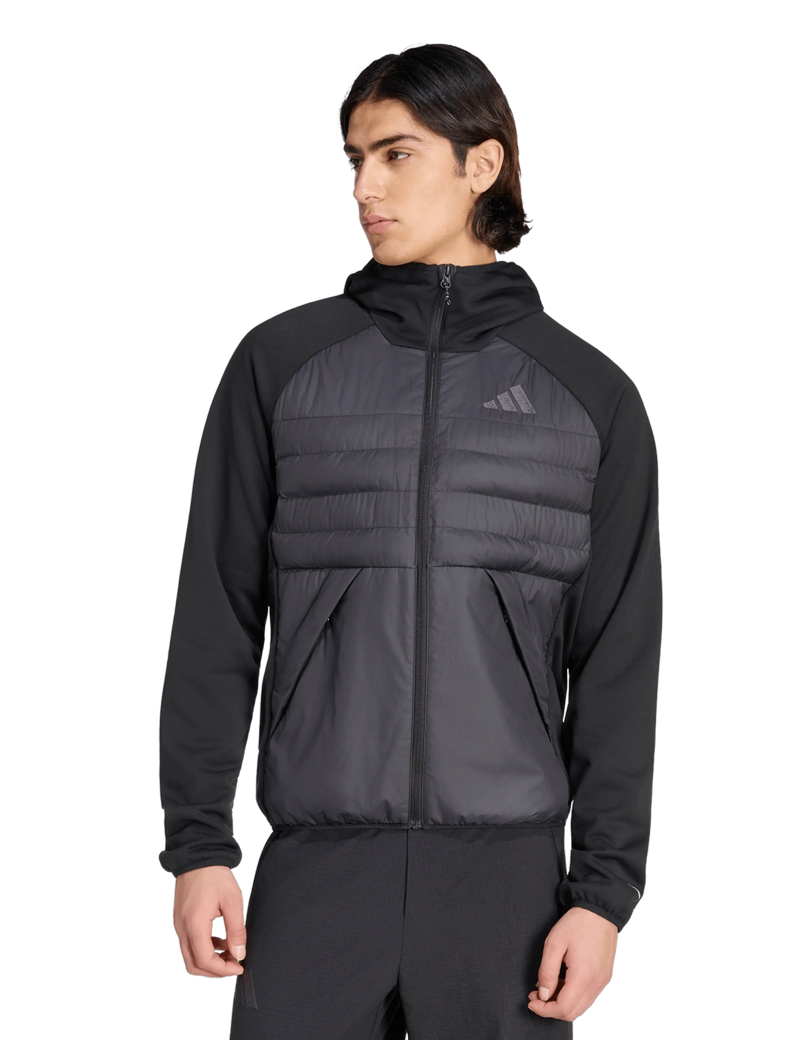 adidas Terrex - MULTI HYB JKT - sulejoped ja voodriga joped - black/black - 2