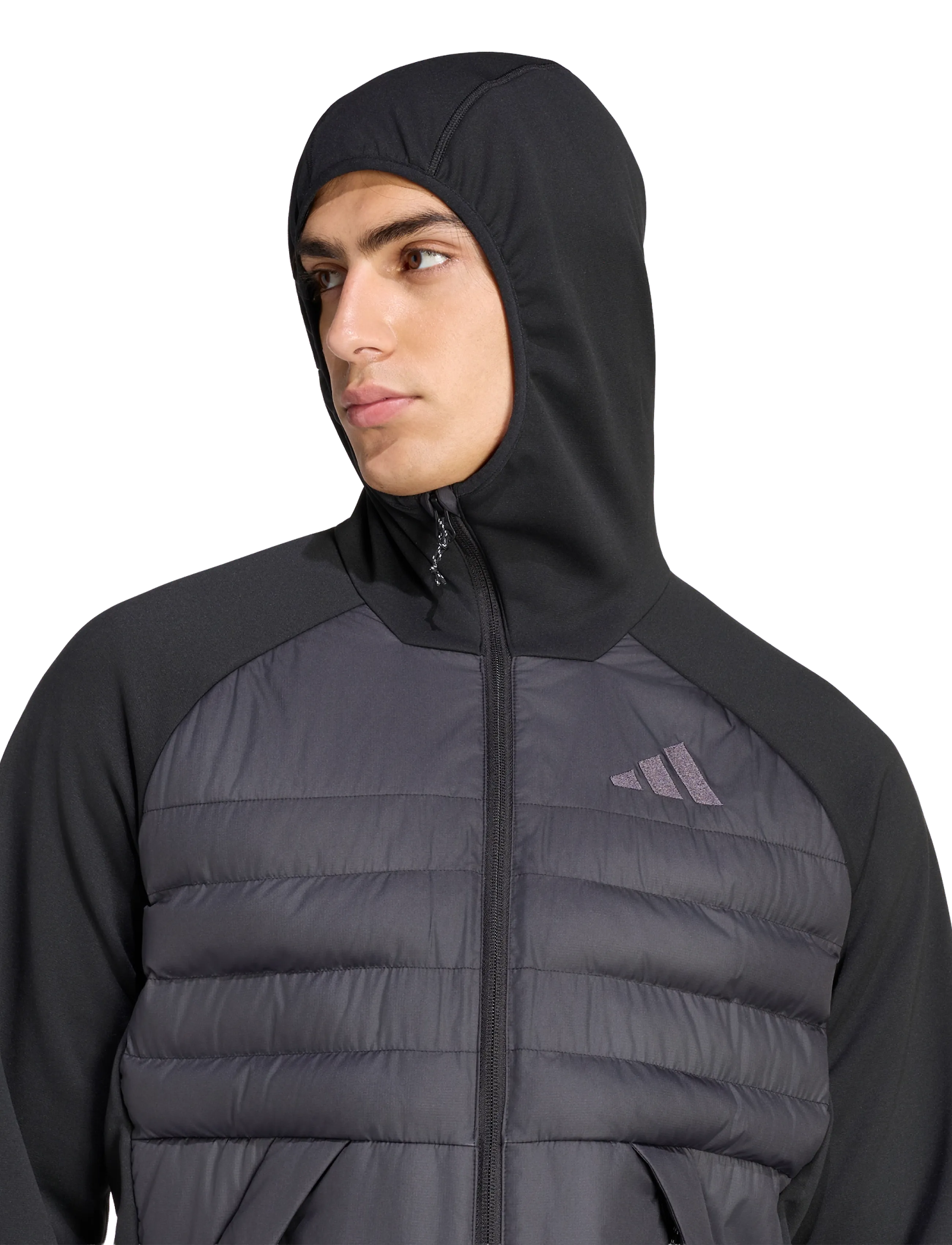 adidas Terrex - MULTI HYB JKT - sulejoped ja voodriga joped - black/black - 3