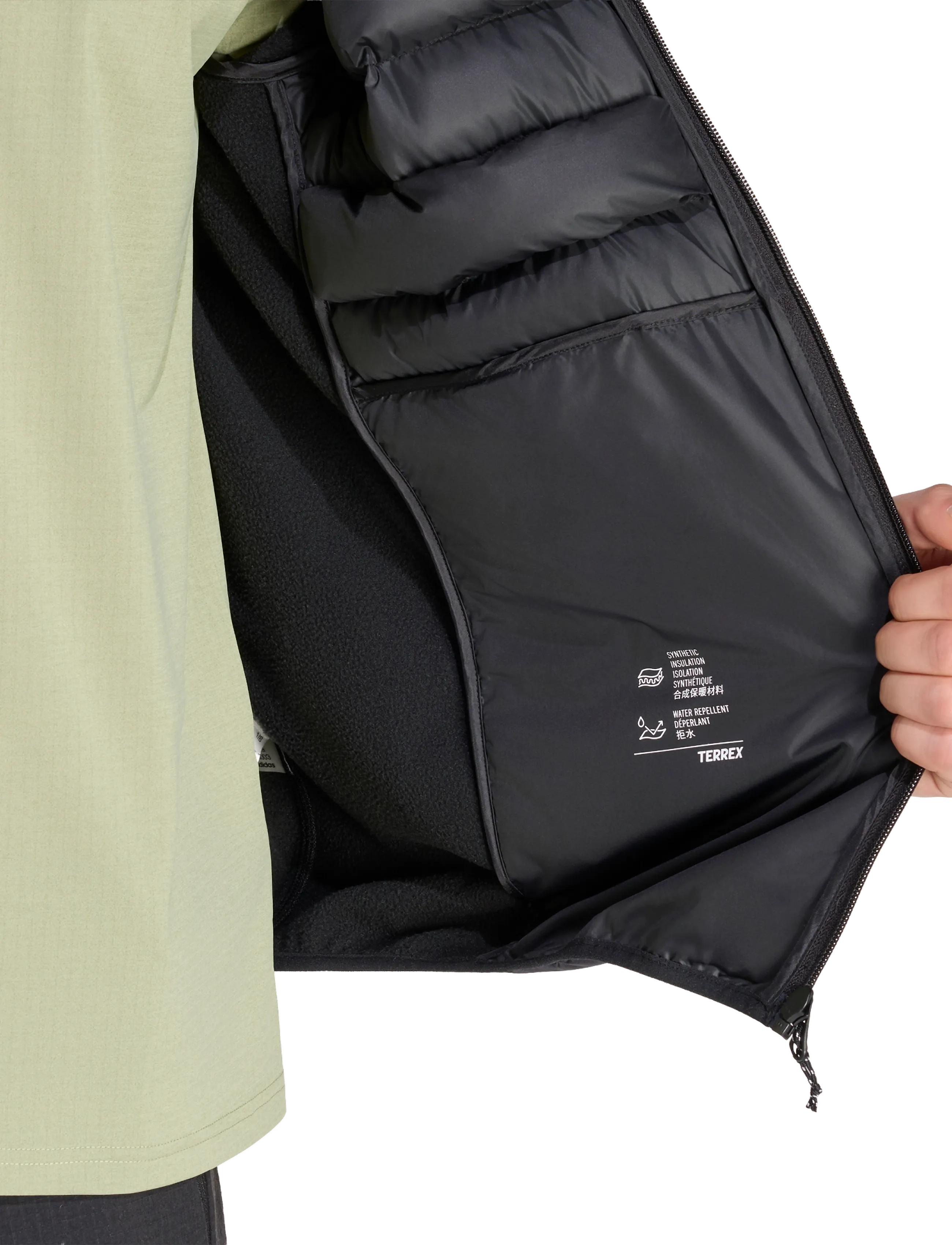 adidas Terrex - MULTI HYB JKT - sulejoped ja voodriga joped - black/black - 4
