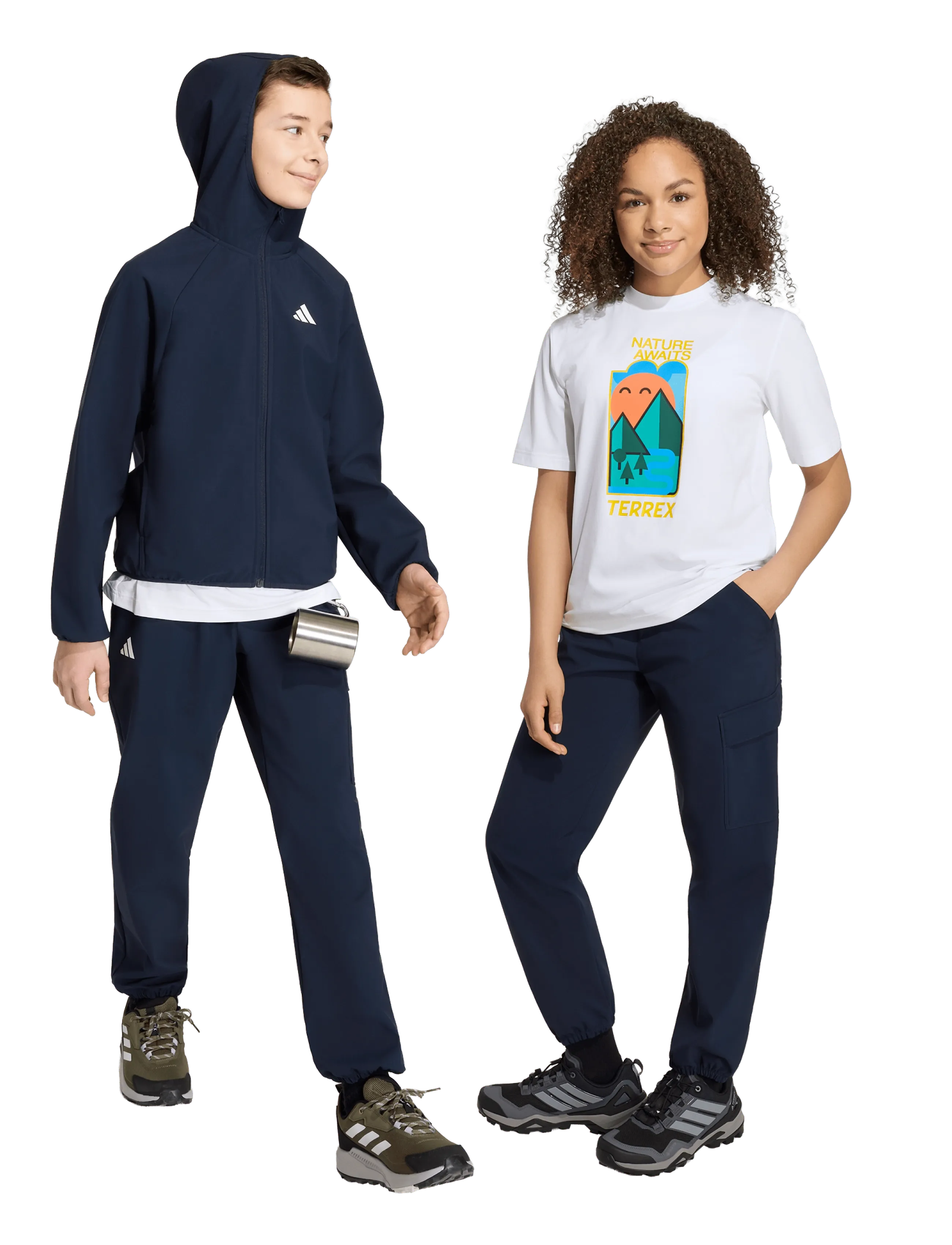 adidas Terrex - K MT SOSH PT - softshellbyxor - legink - 3