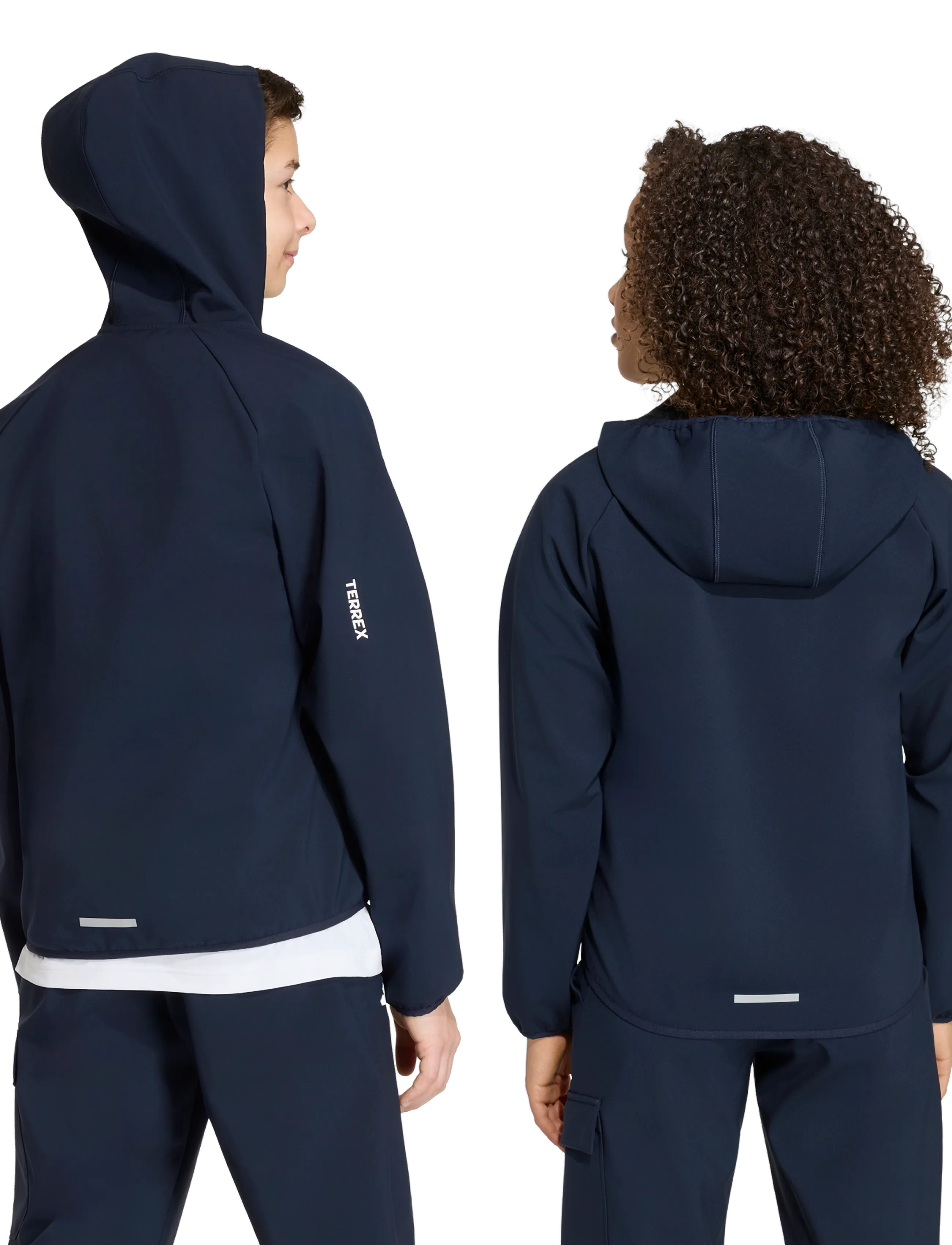 adidas Terrex - K MT SOSH JKT - softshelljackor - legink - 3