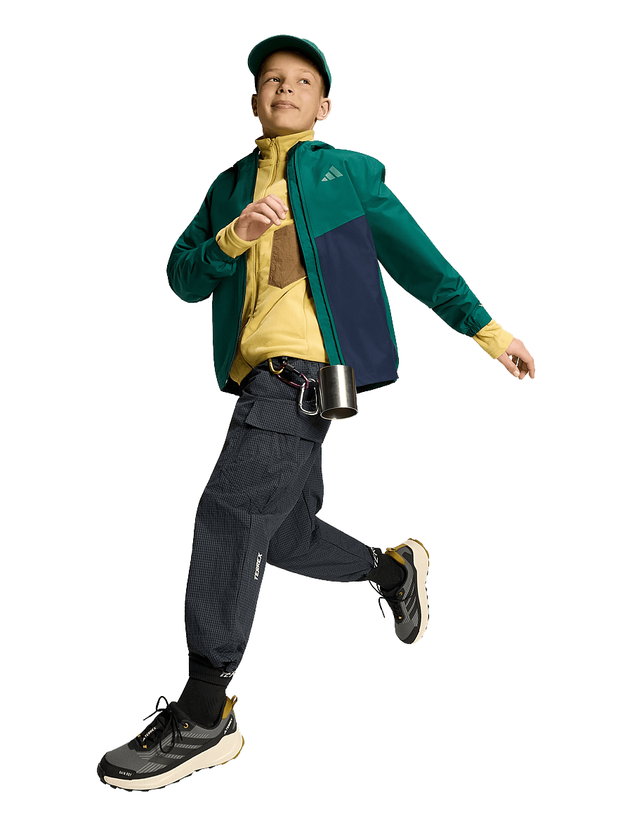 adidas Terrex - K MT 2L RAIN J - shell-joped - cgreen - 0