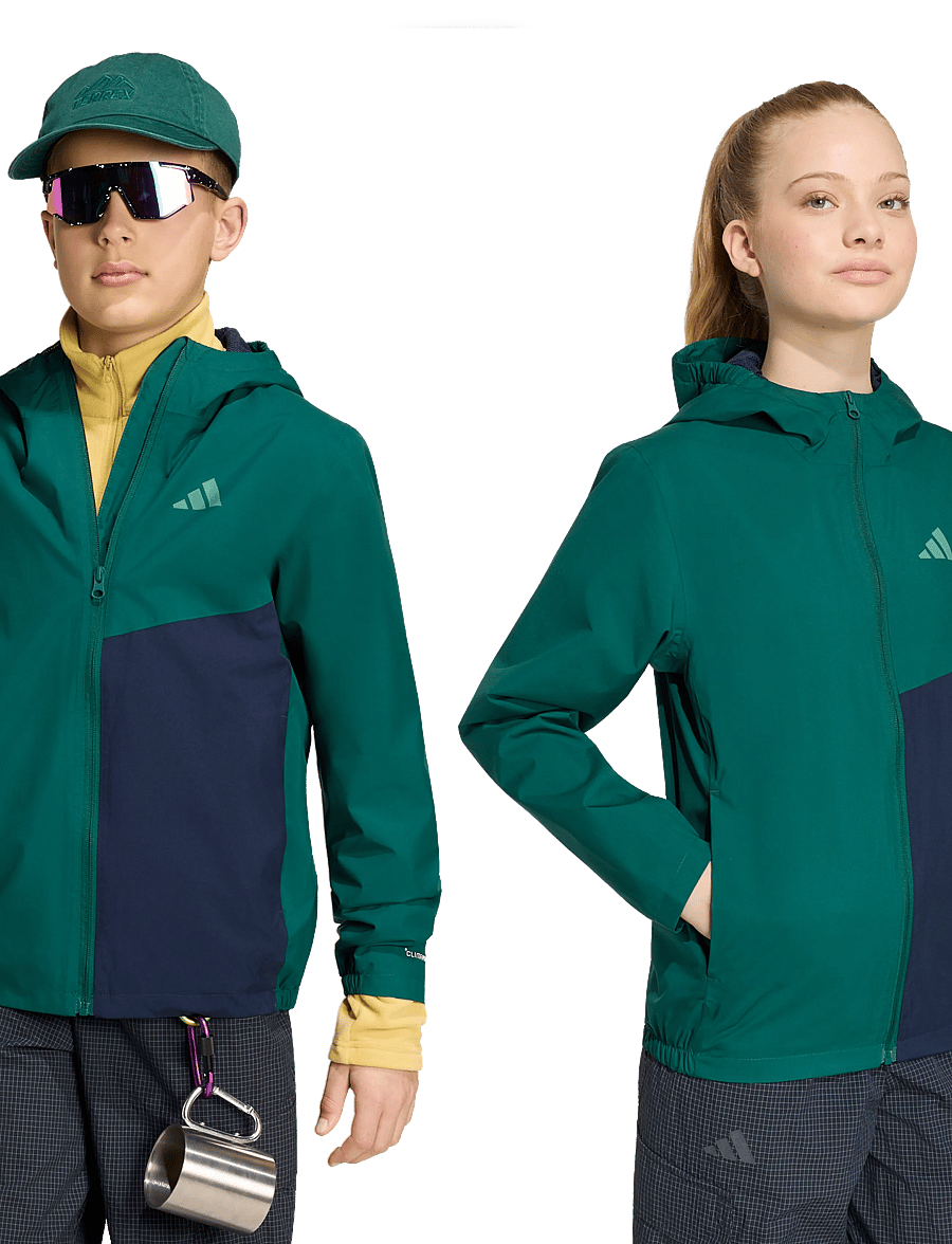 adidas Terrex - K MT 2L RAIN J - shell-joped - cgreen - 3