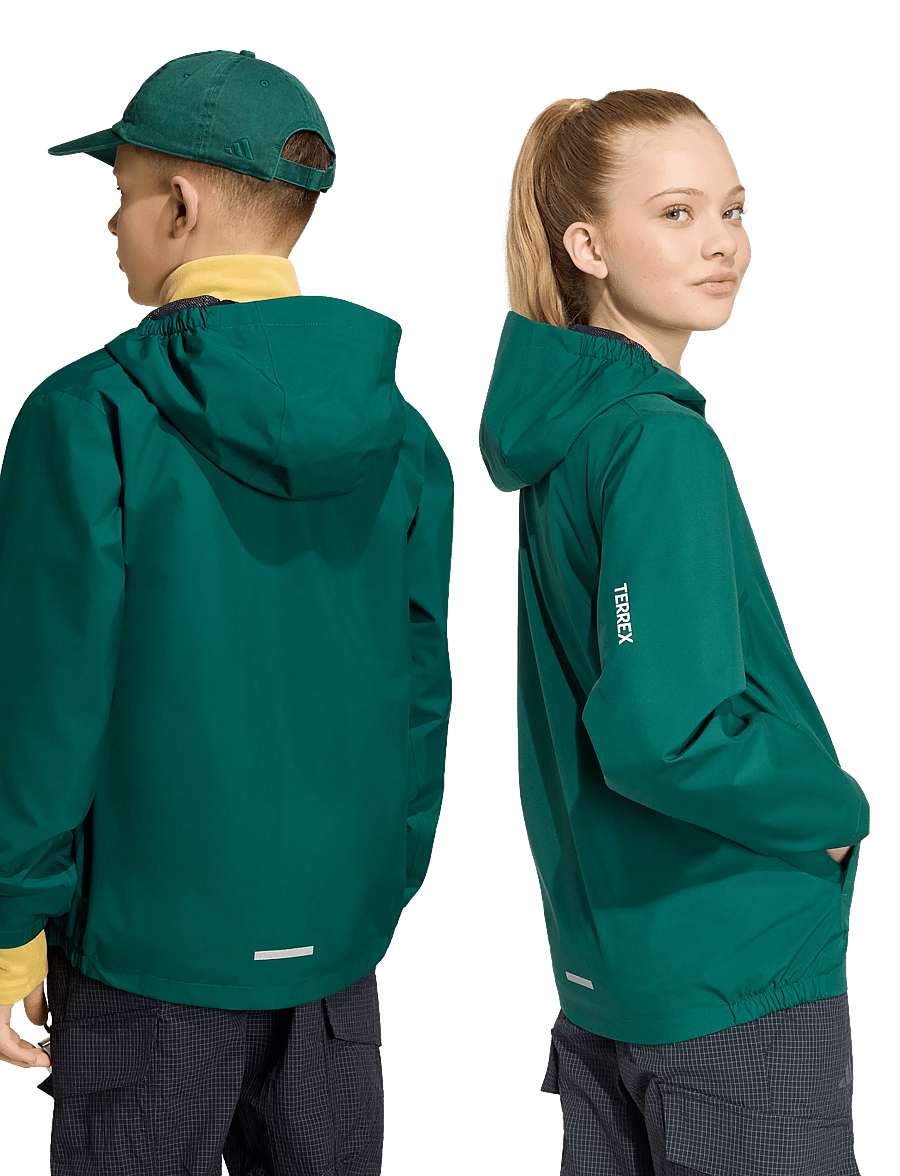 adidas Terrex - K MT 2L RAIN J - shell-joped - cgreen - 4