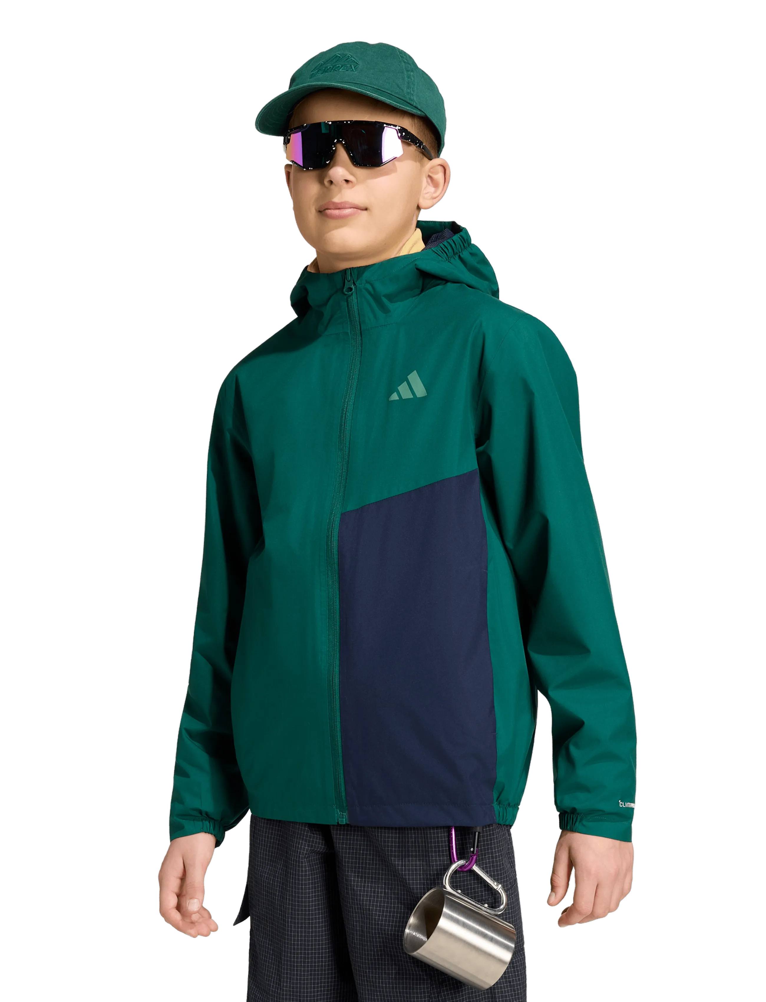 adidas Terrex - K MT 2L RAIN J - shell-joped - cgreen - 5
