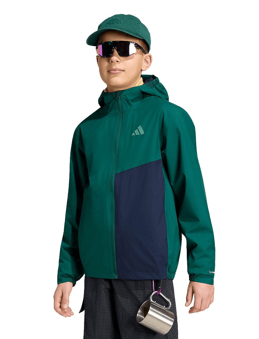 adidas Terrex - K MT 2L RAIN J - shell-joped - cgreen - 5