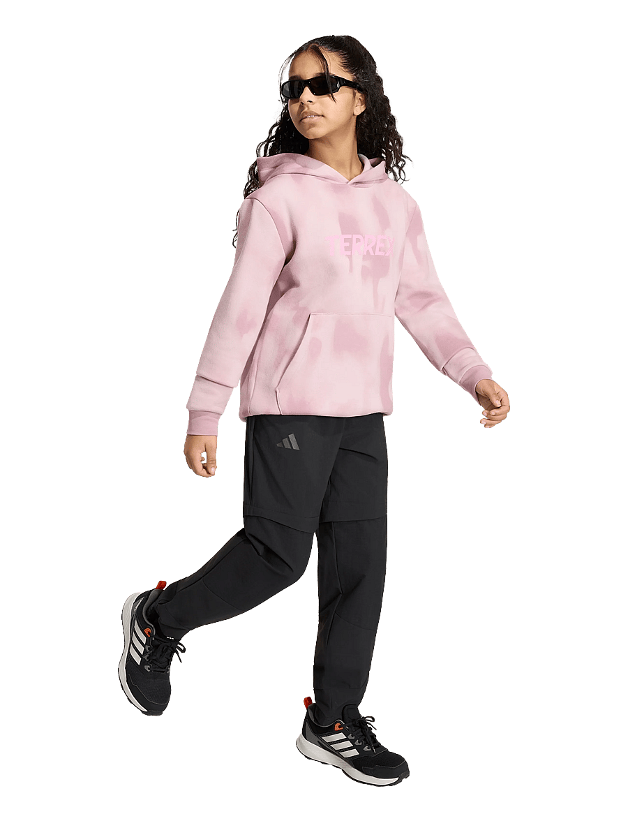 adidas Terrex - K MT AOP LOG HD - kapuutsiga pusad - magmau - 0