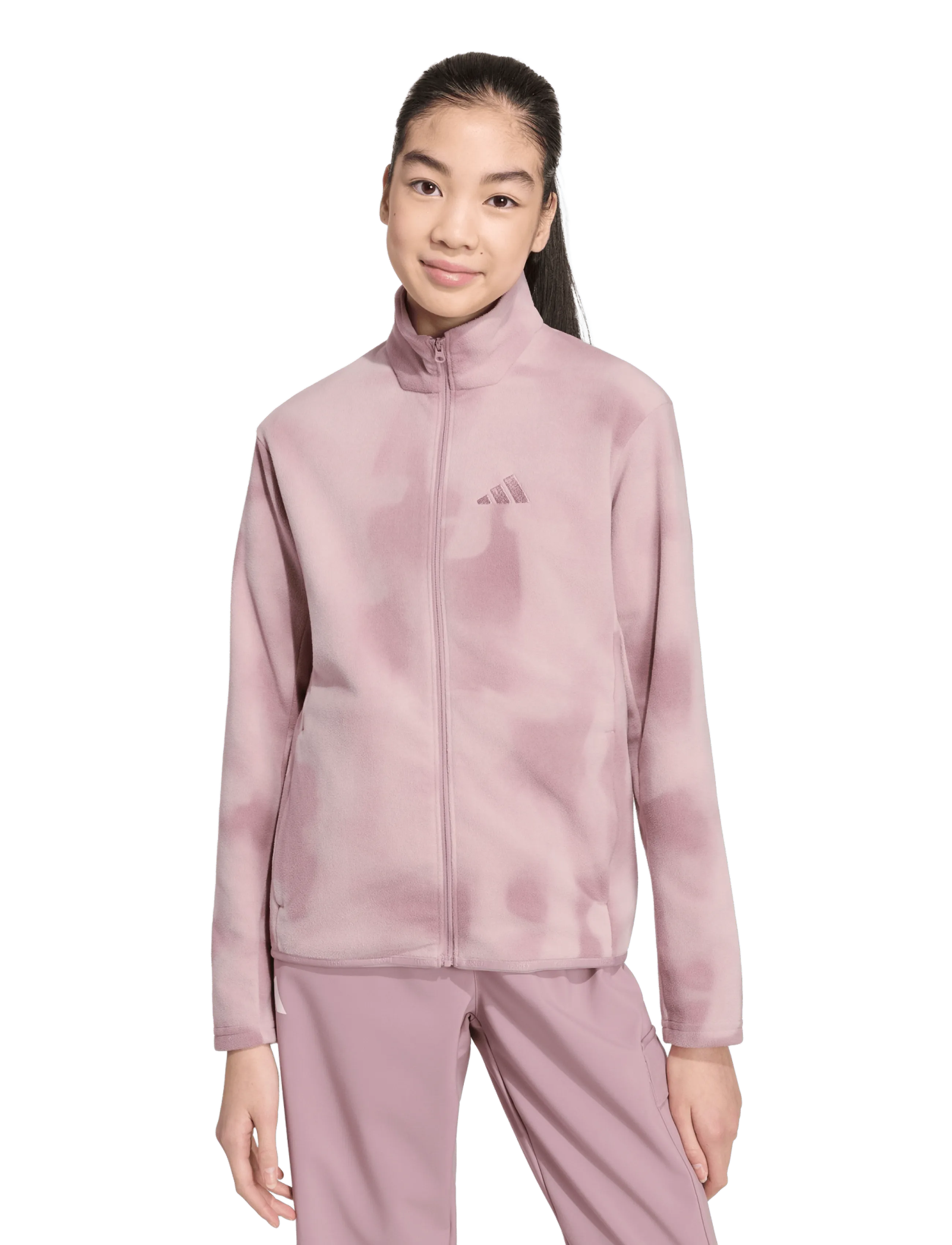 adidas Terrex - K MT AOP FZ FLE - fleece jas - magmau - 3