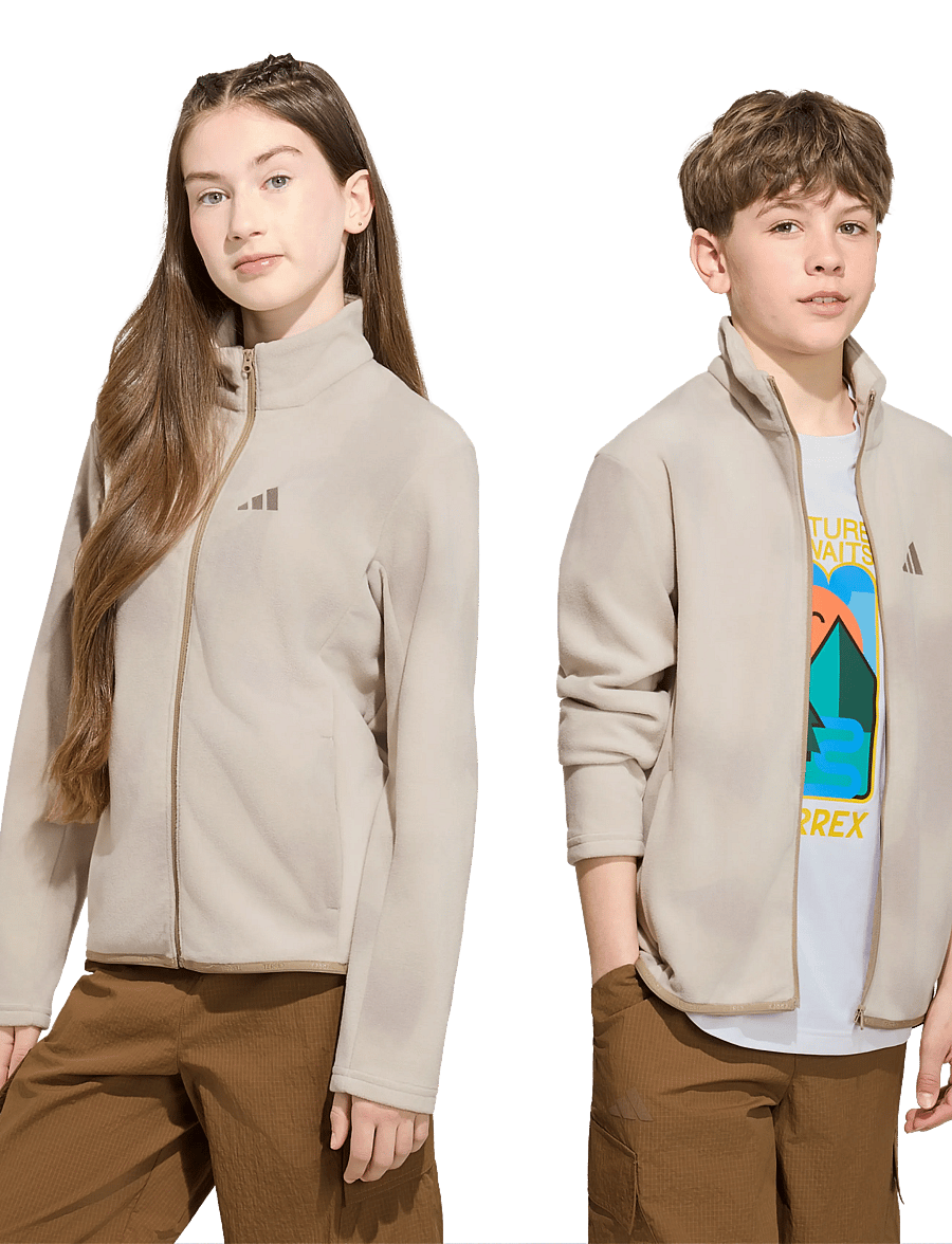 adidas Terrex - K MT AOP FZ FLE - fleece jackets - wonalu - 4