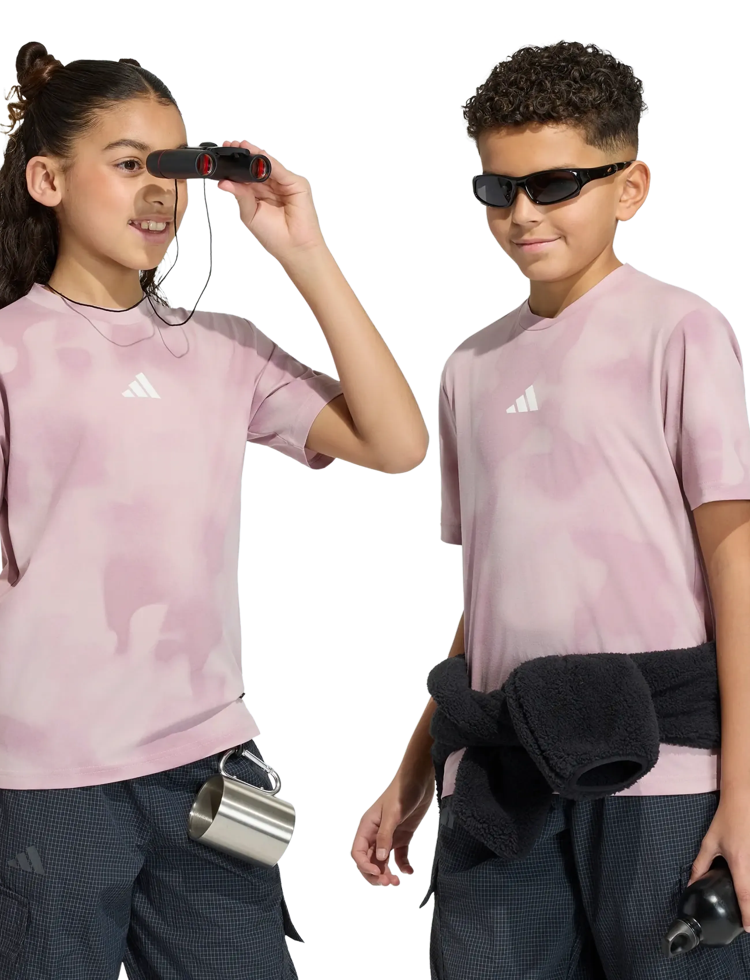 adidas Terrex - K MT AOP TEE - magmau/dualil - 3