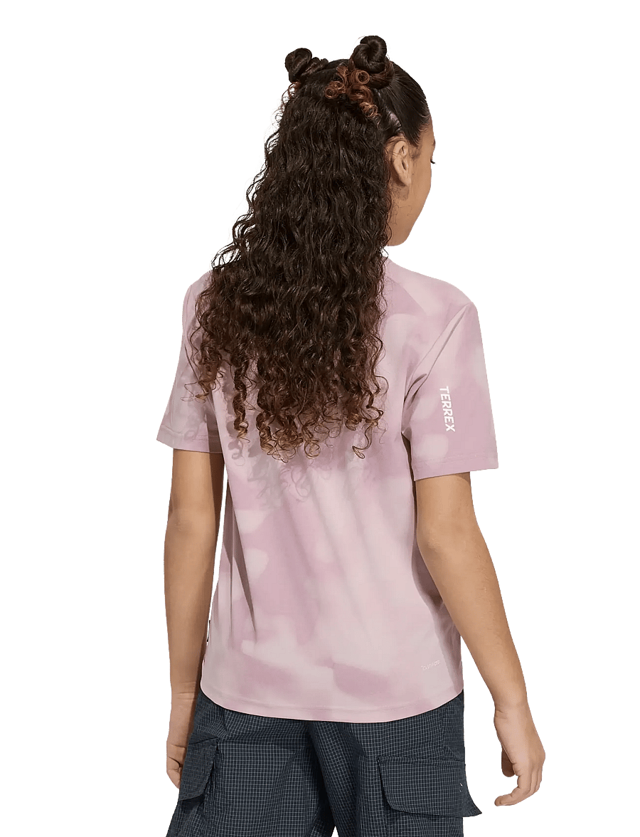 adidas Terrex - K MT AOP TEE - kortärmade t-shirts - magmau/dualil - 5