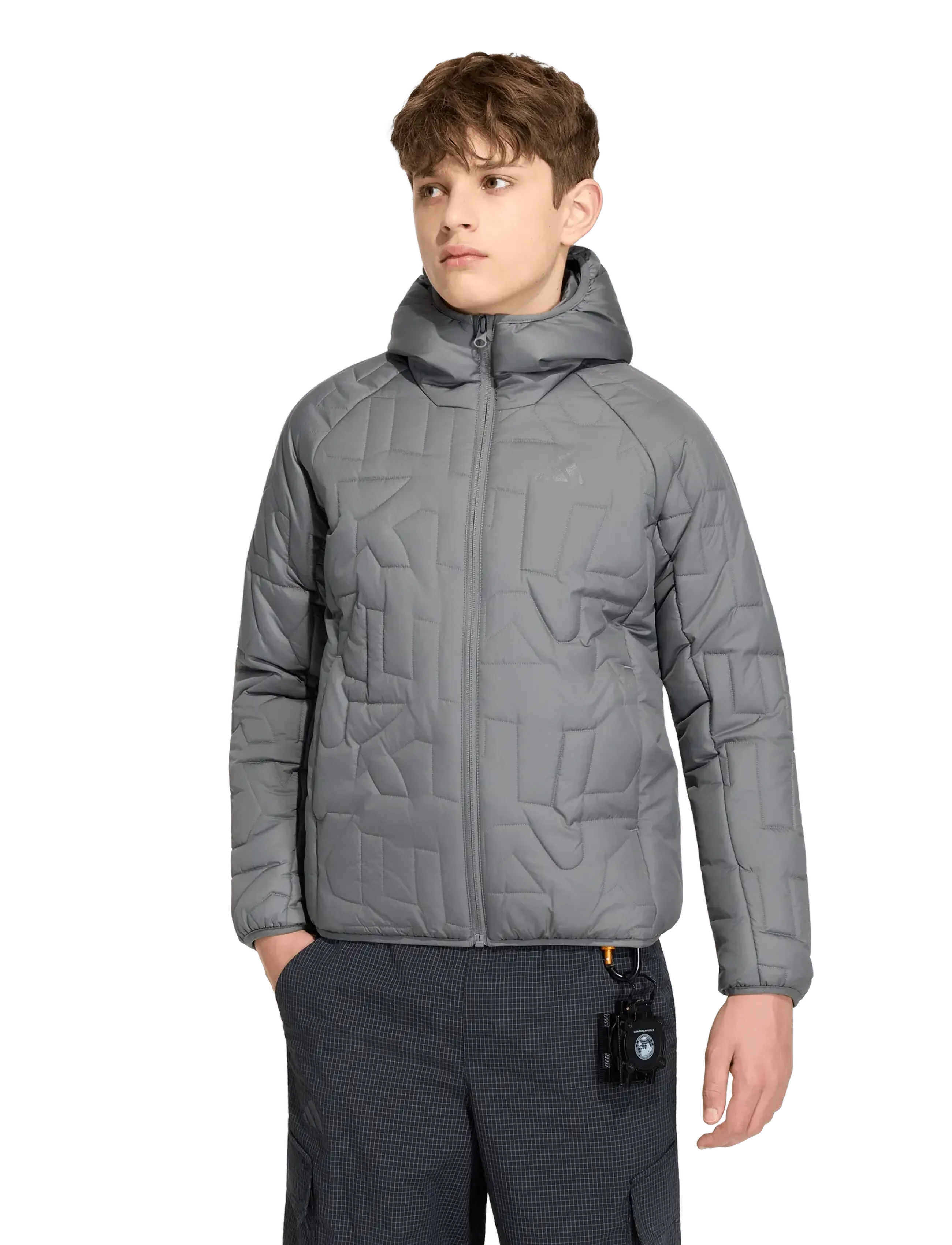 adidas Terrex - K XPR PD JKT - quiltede jakker - grefou - 5