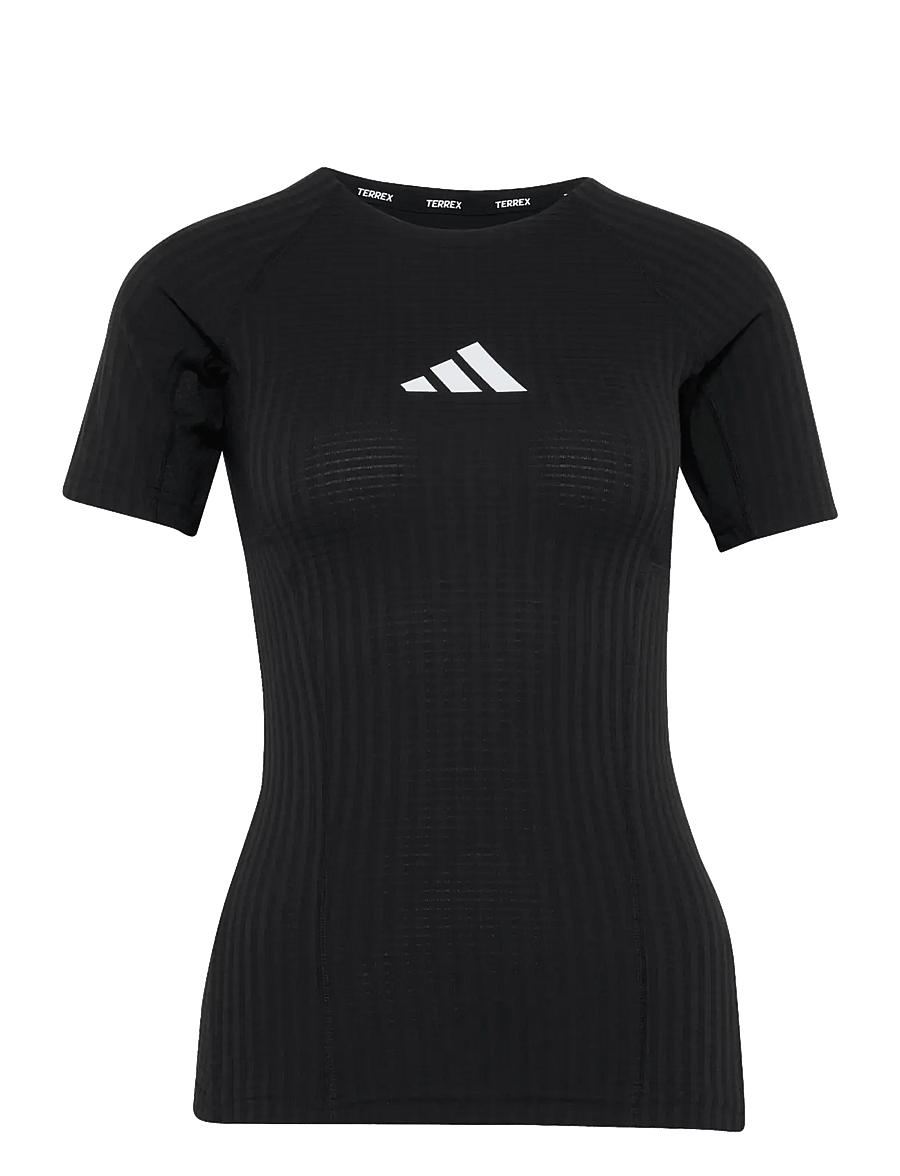 adidas Terrex - W XPR SS BASE - underställströjor - black - 1